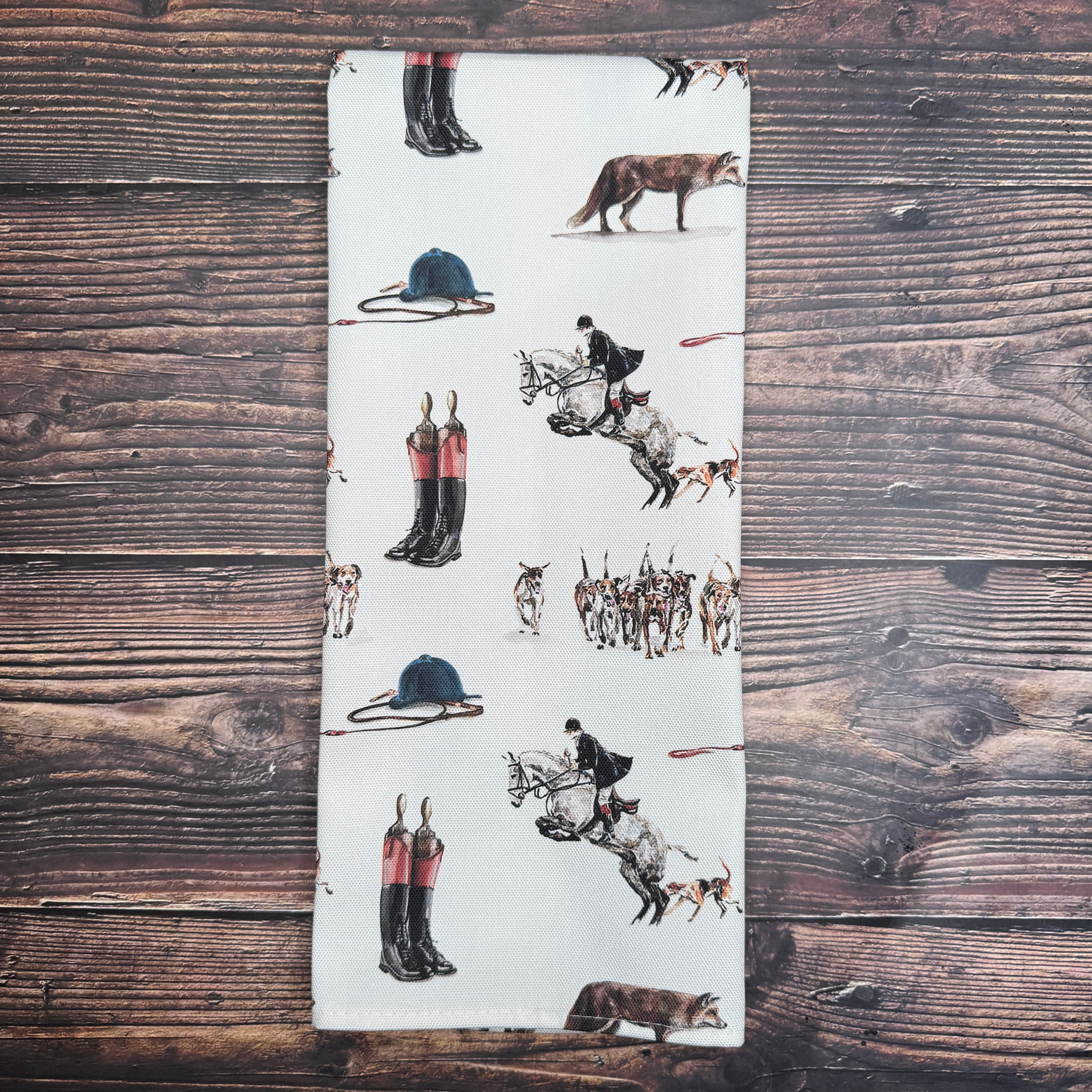 The Hunt - Luxury Tea Towel