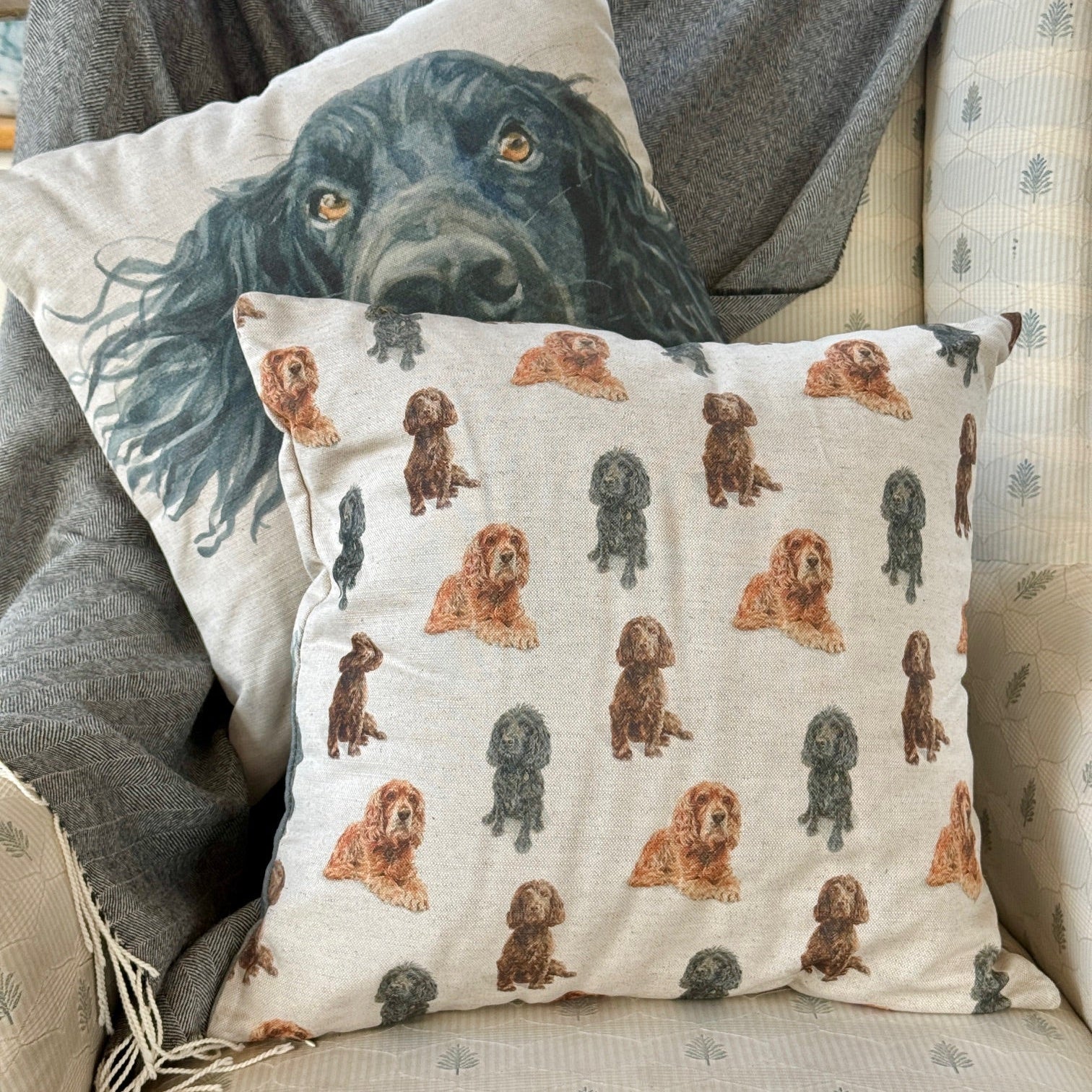 Cocker Spaniels - Cushion