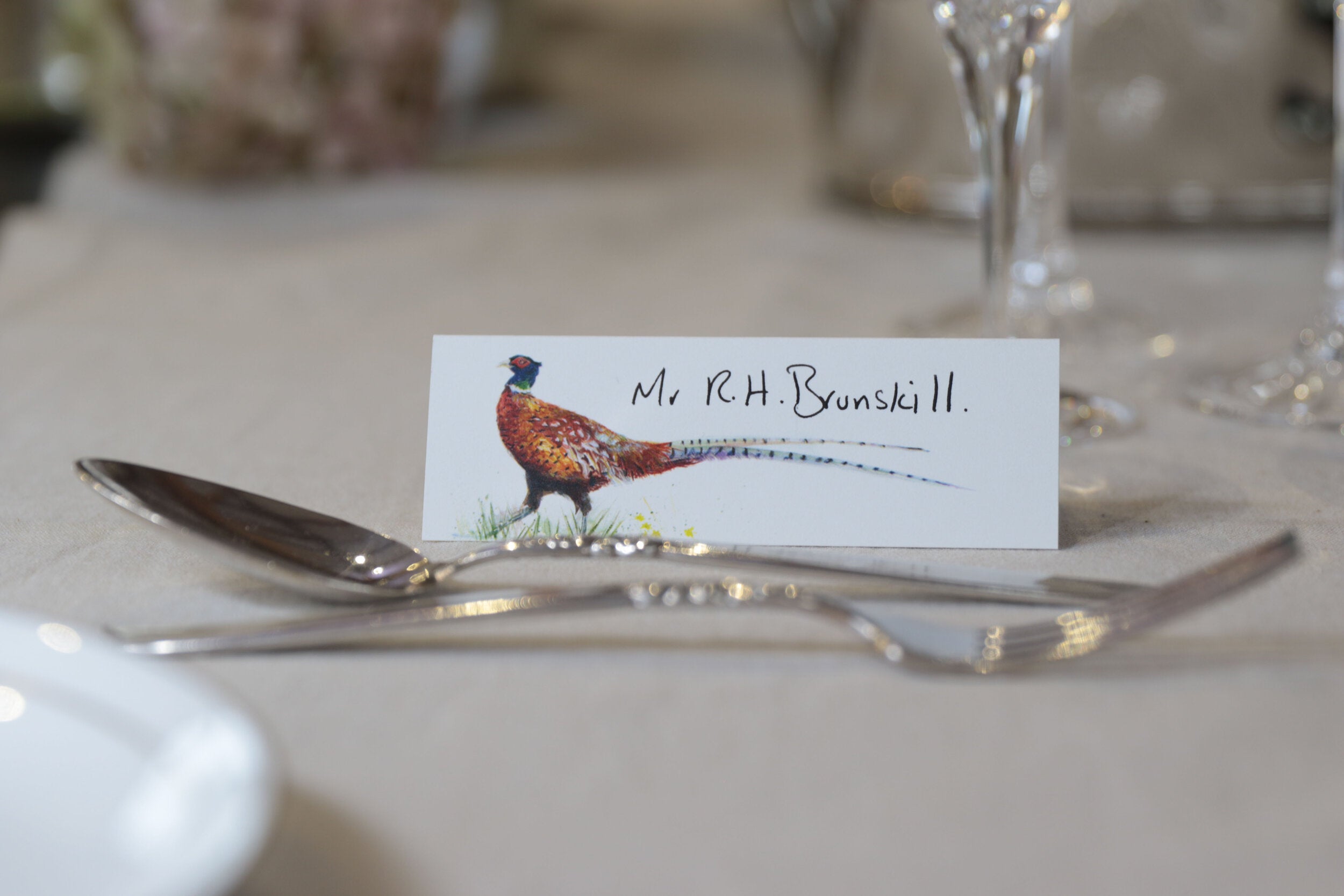 Country Gent - Place Cards