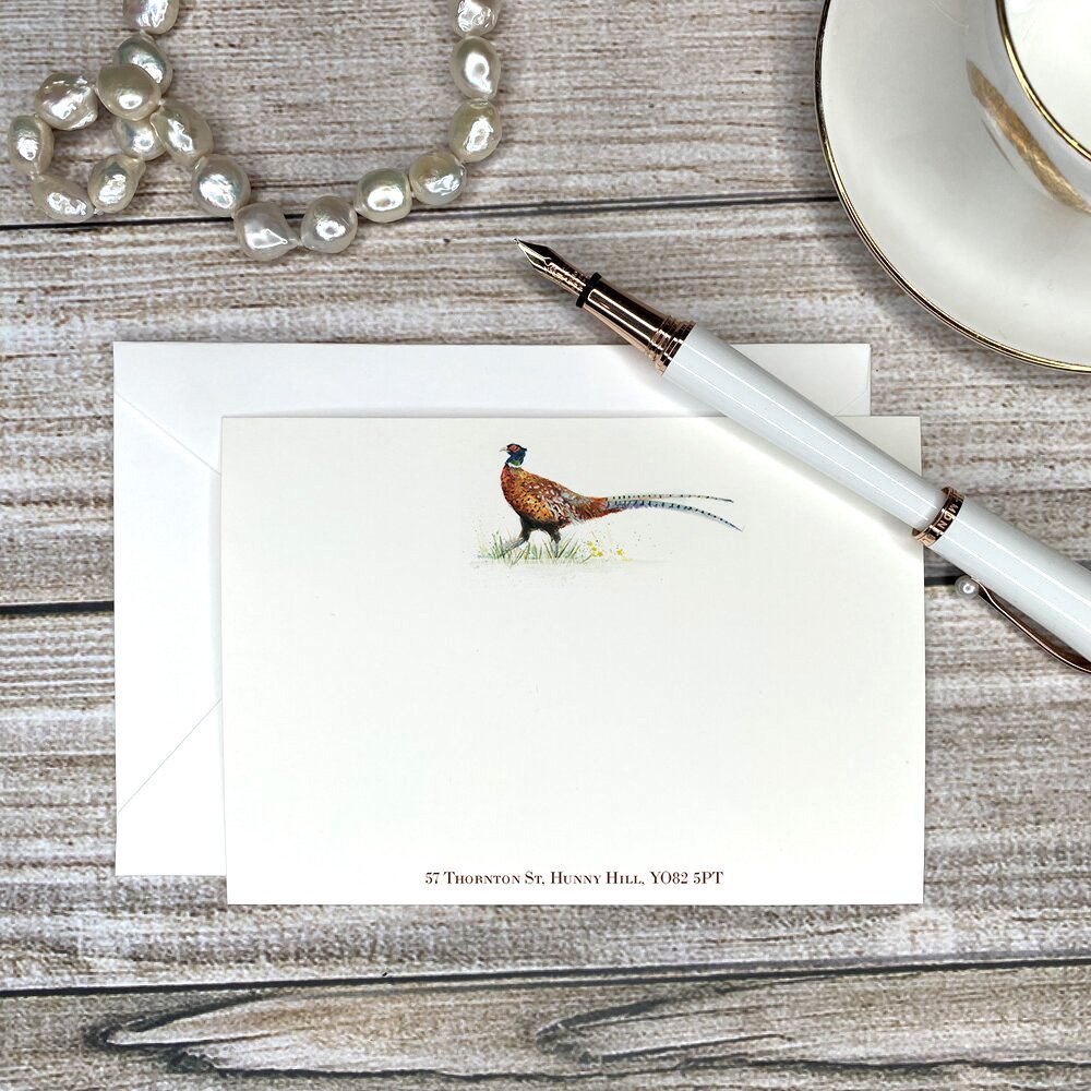 A Bouquet of Pheasants - Notecards