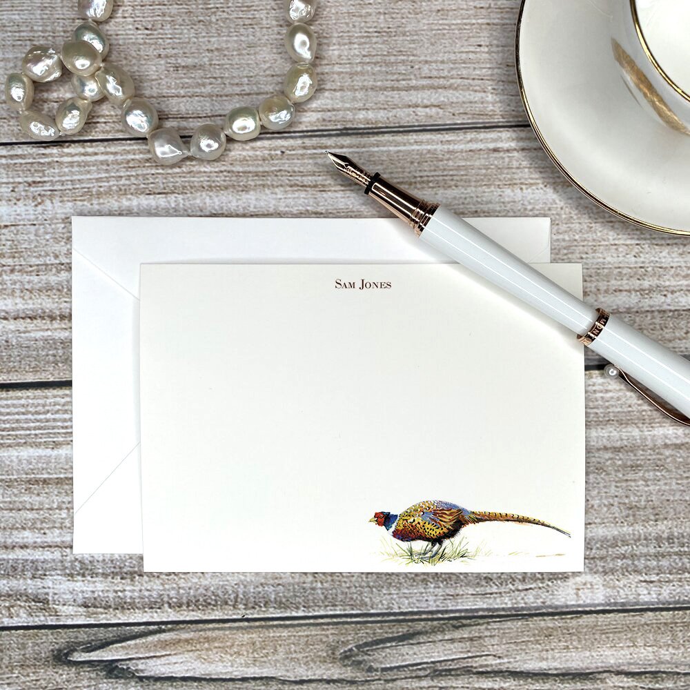 A Bouquet of Pheasants - Notecards
