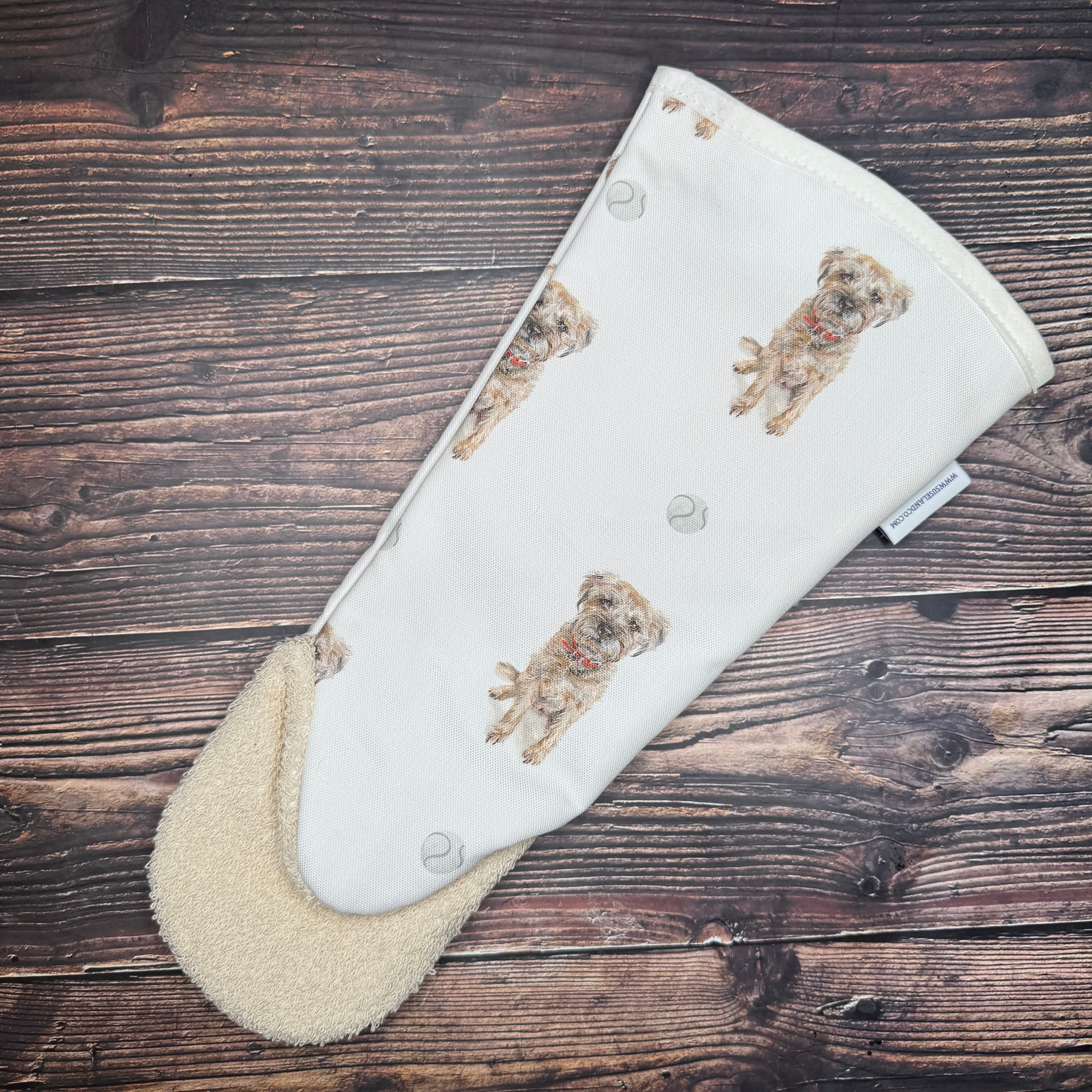 Border Terrier - Gauntlet Oven Glove