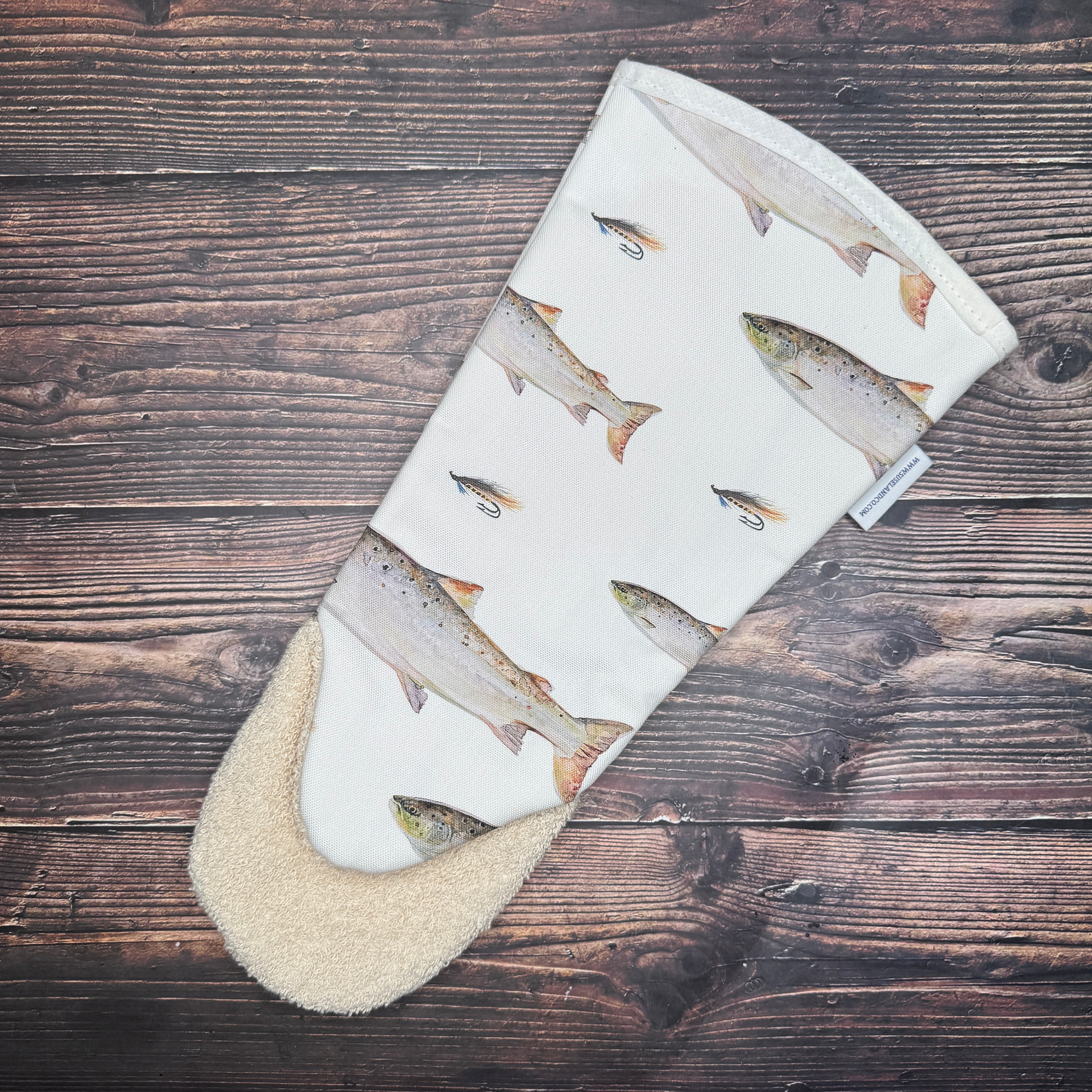 Atlantic Salmon - Gauntlet Oven Glove