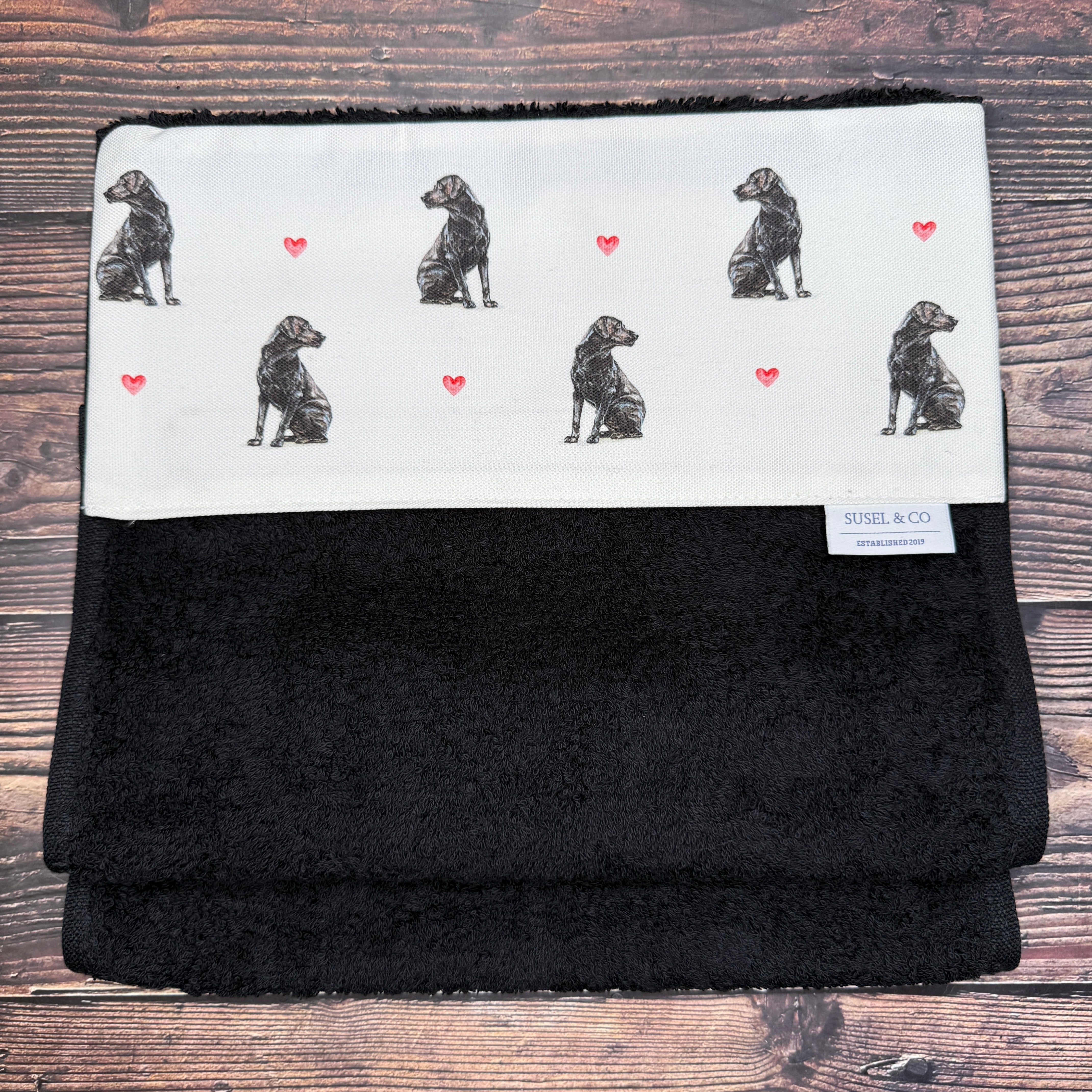 Black Lab - Roller Towel