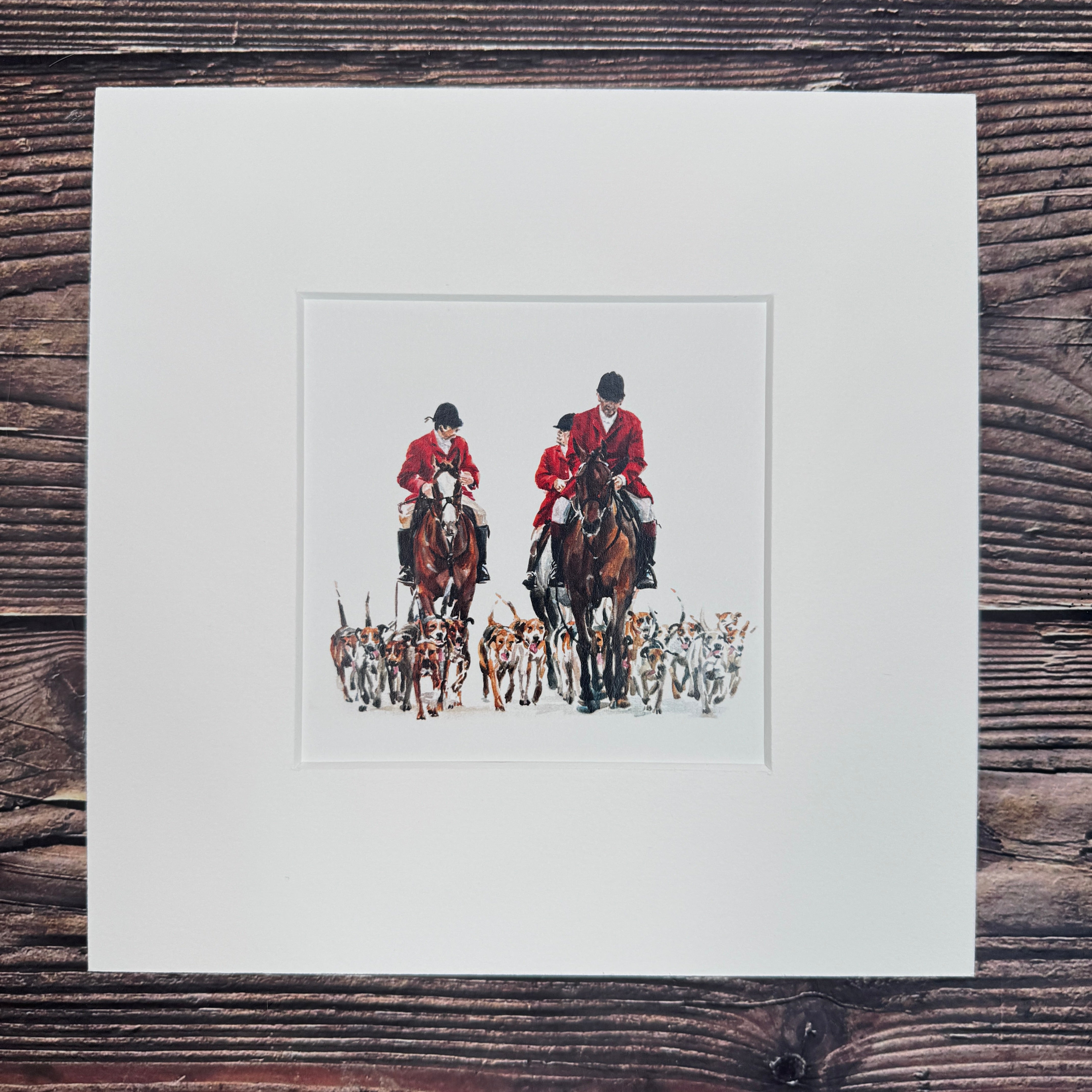 Leader of the Pack - Square Mini Print