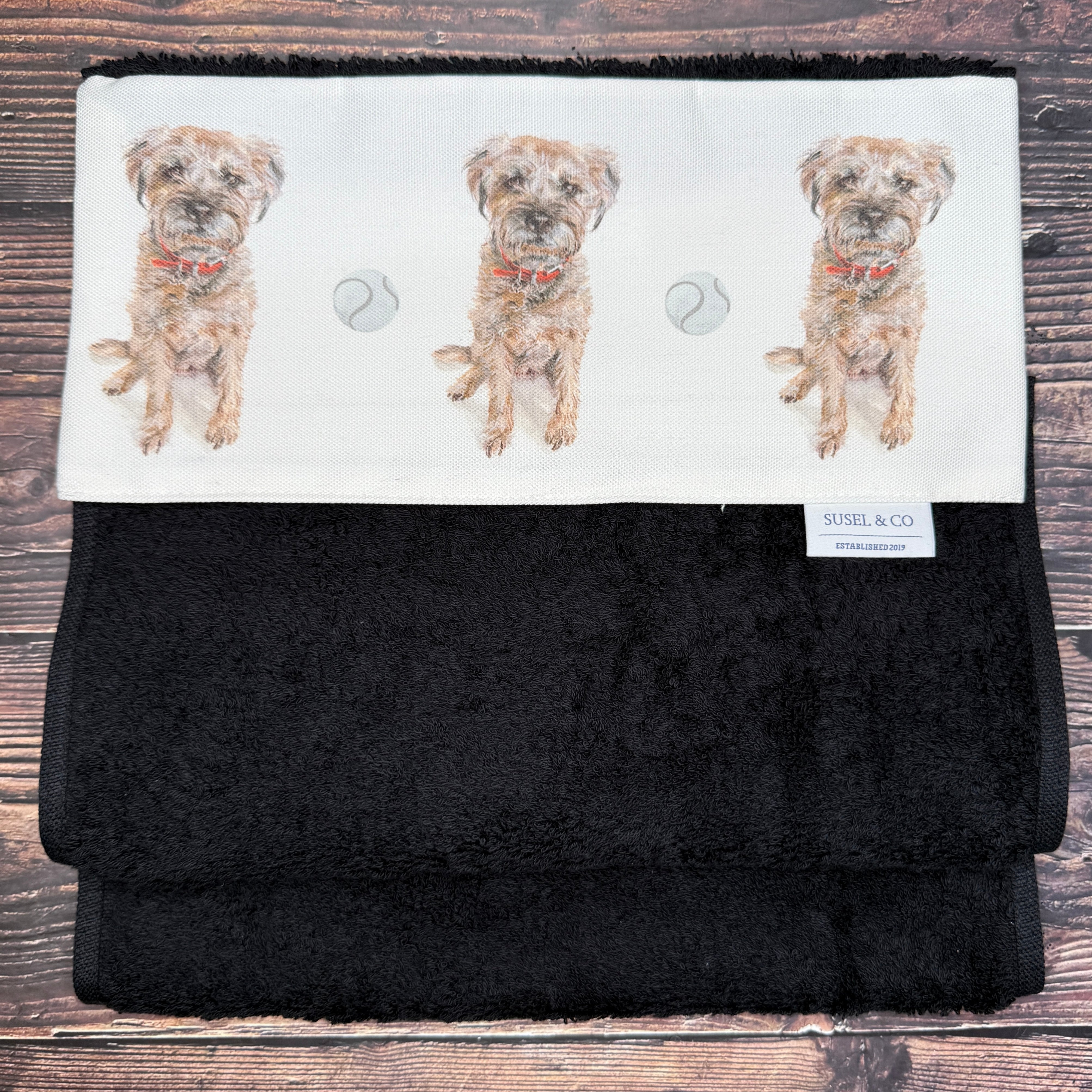 Border Terrier - Roller Towel