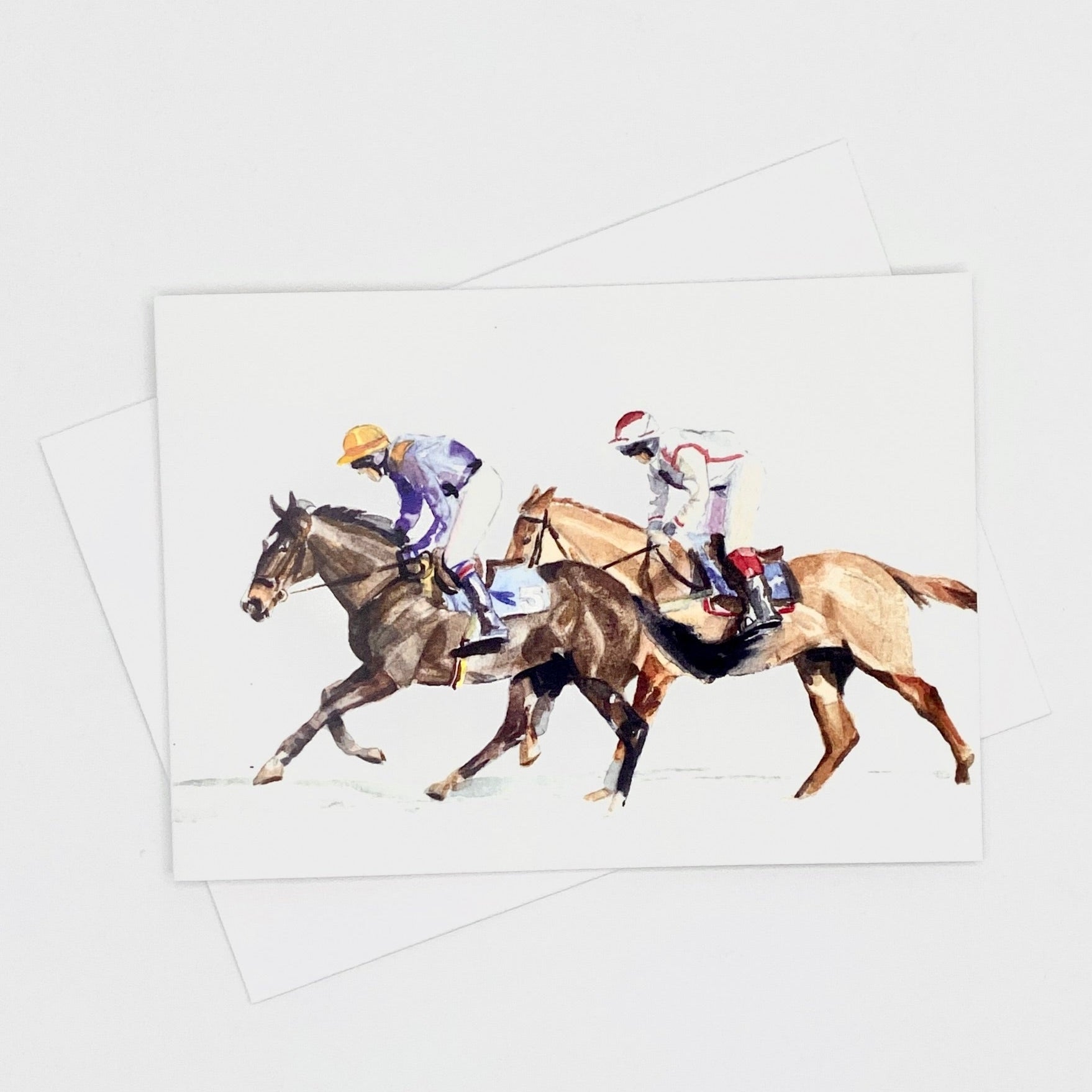 Race Day - A6 Greetings Card