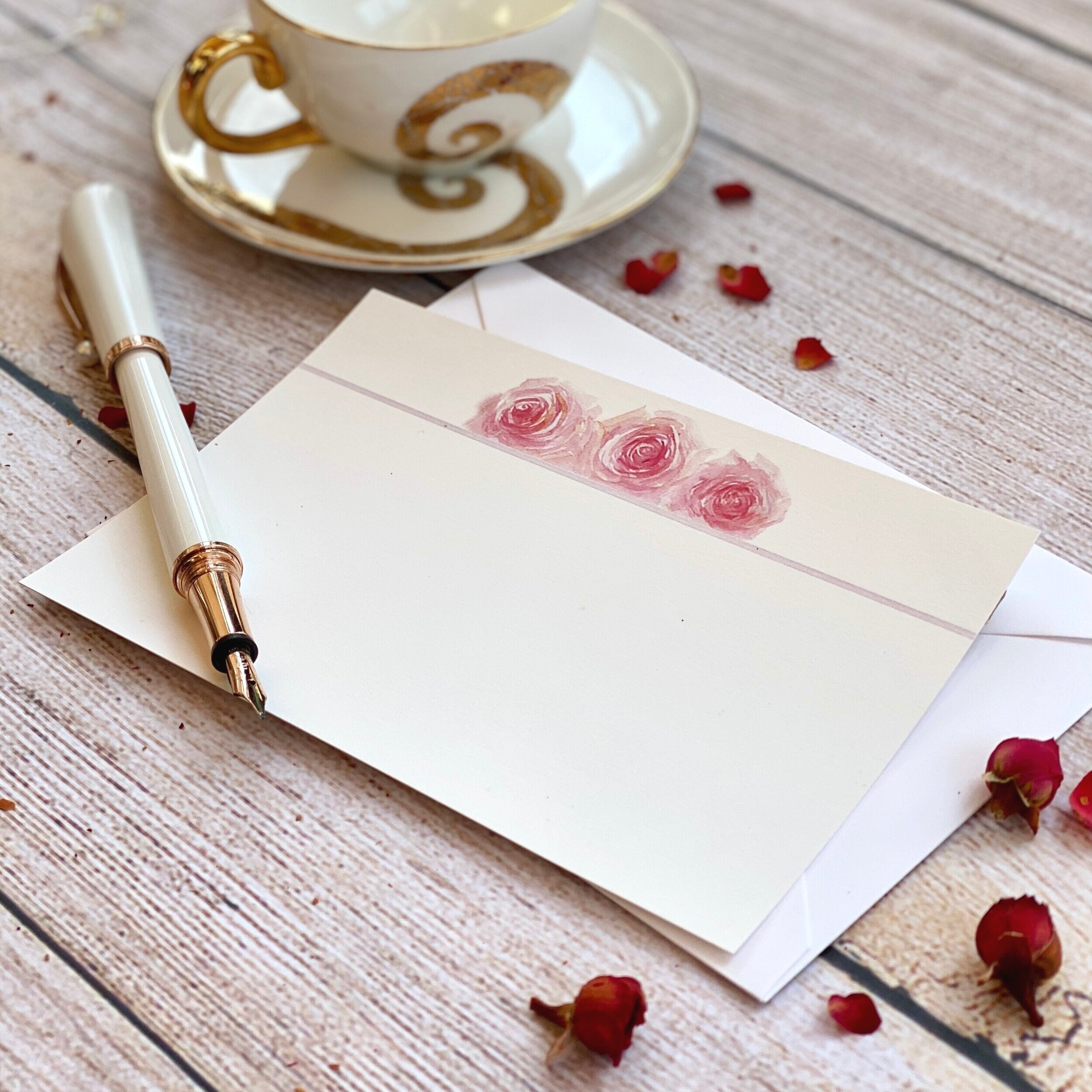 Summer Rose - Notecards