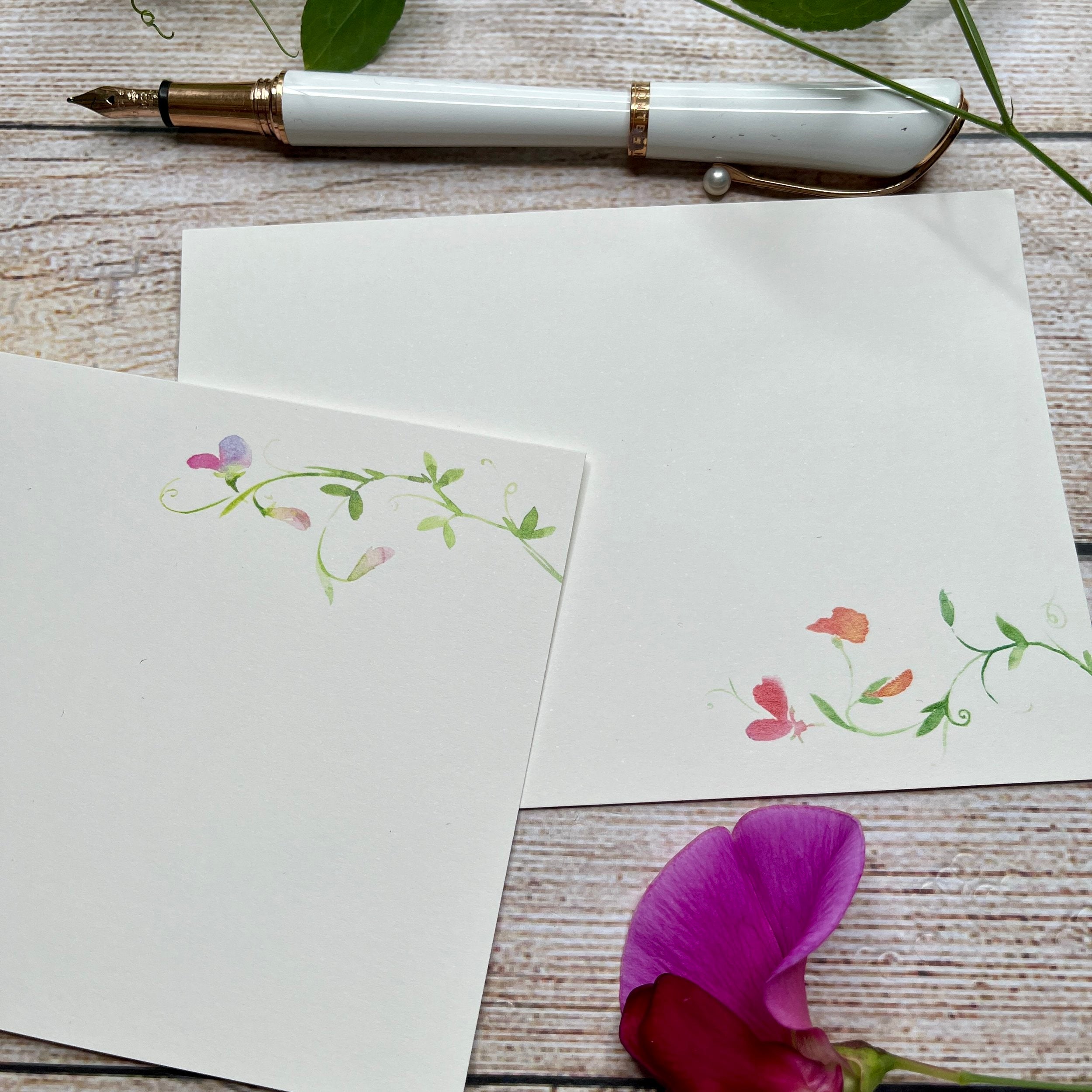 Sweet Pea - Notecards
