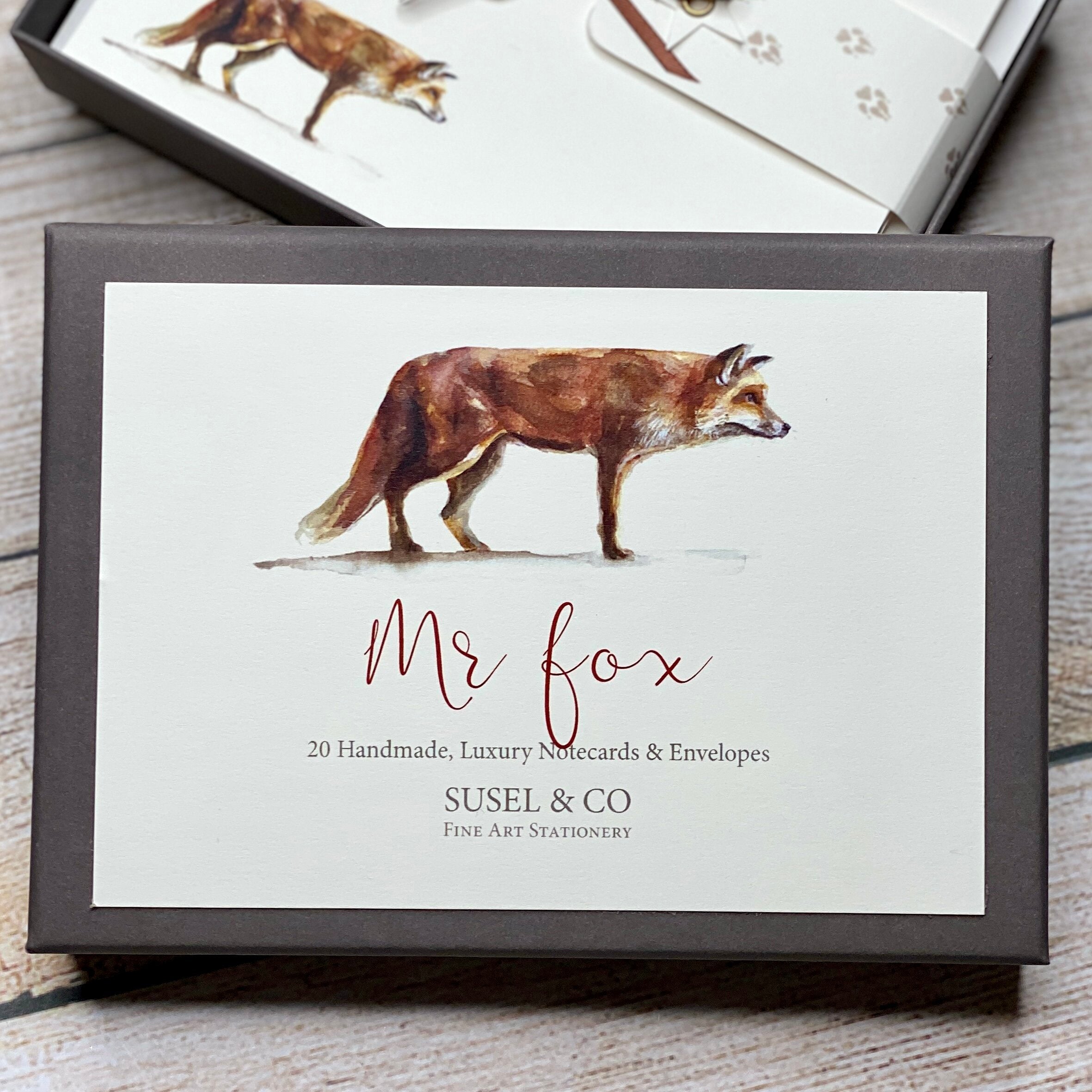Mr Fox - Notecards