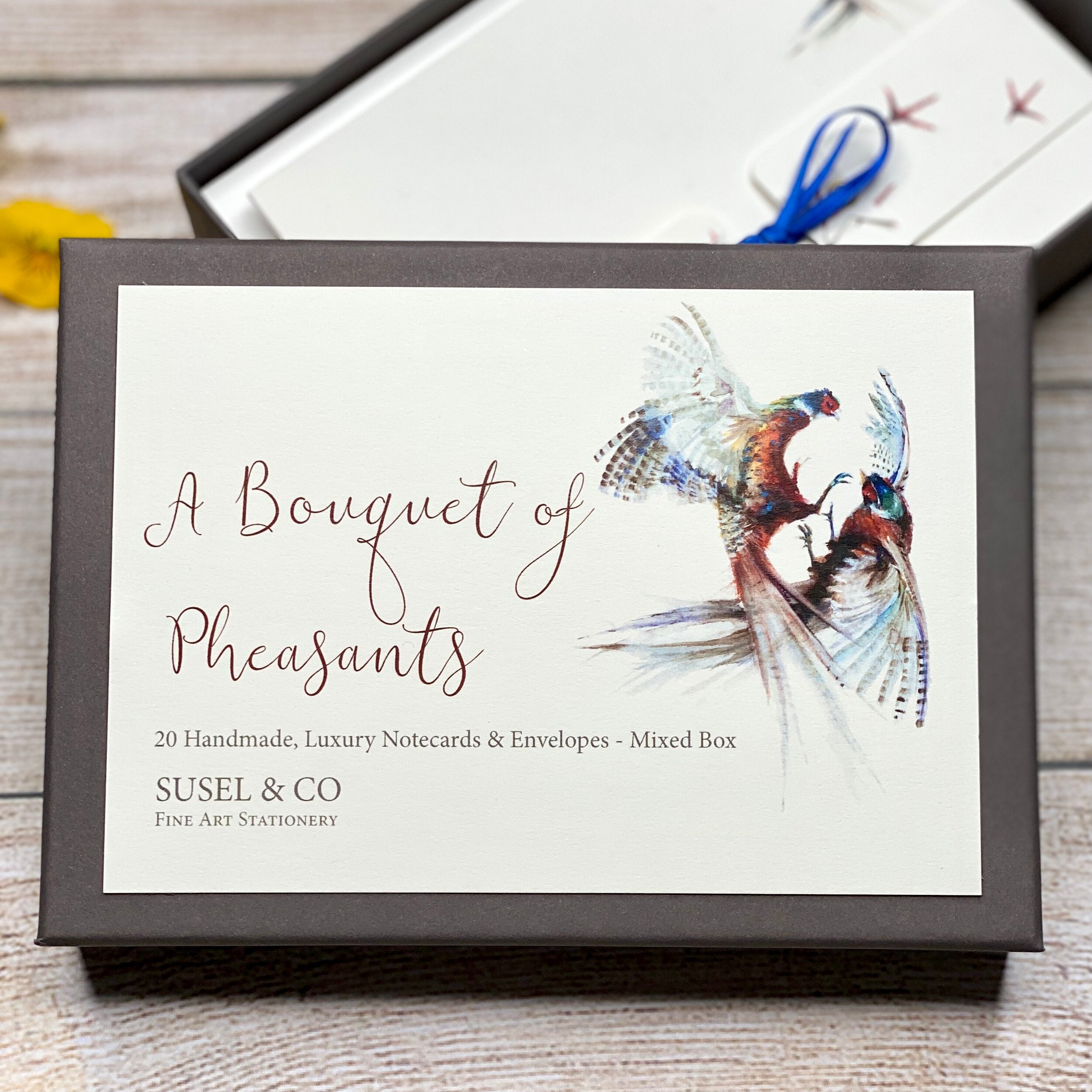 A Bouquet of Pheasants - Notecards