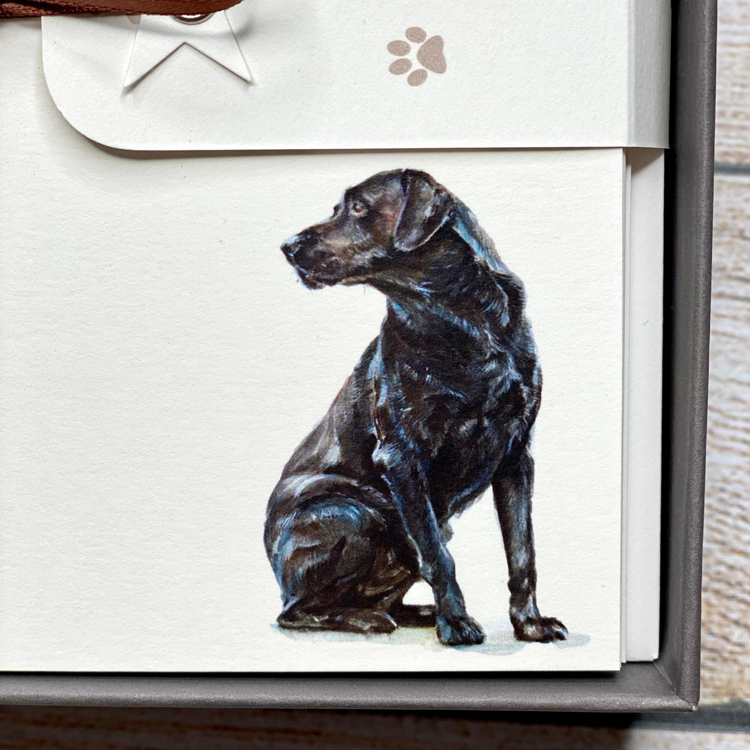 Black Lab - Notecards
