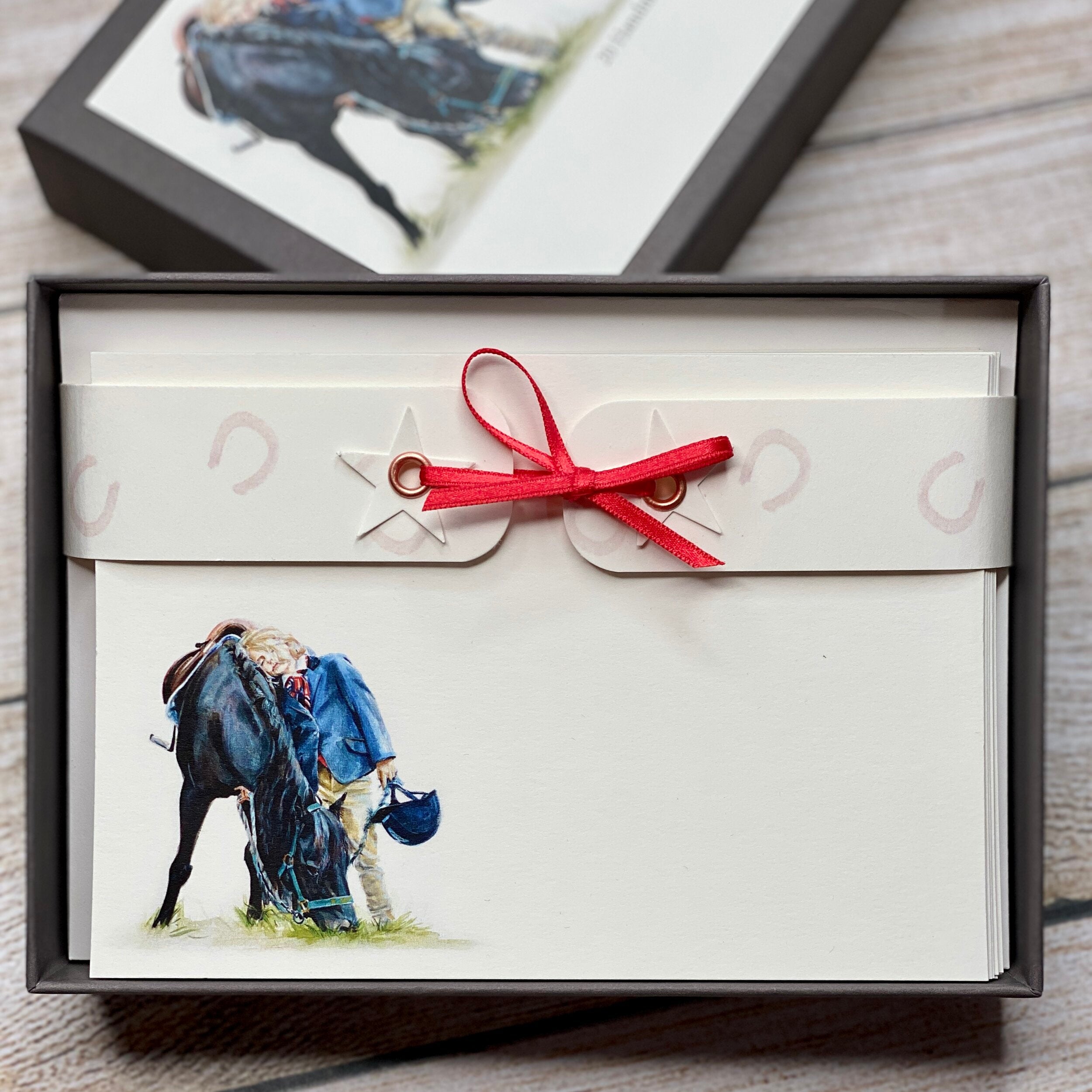 Two Hearts - Notecards