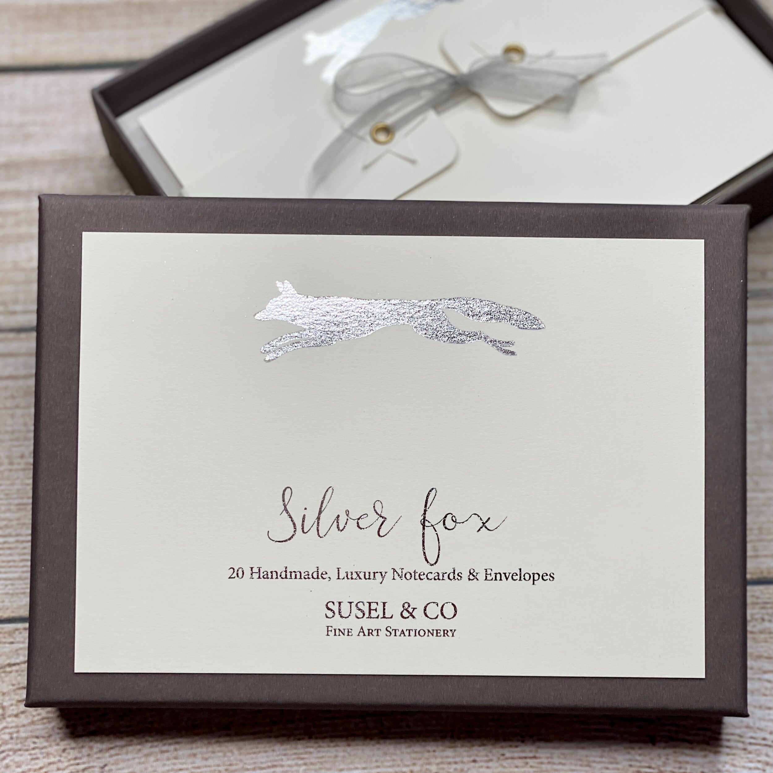 Silver Fox - Notecards