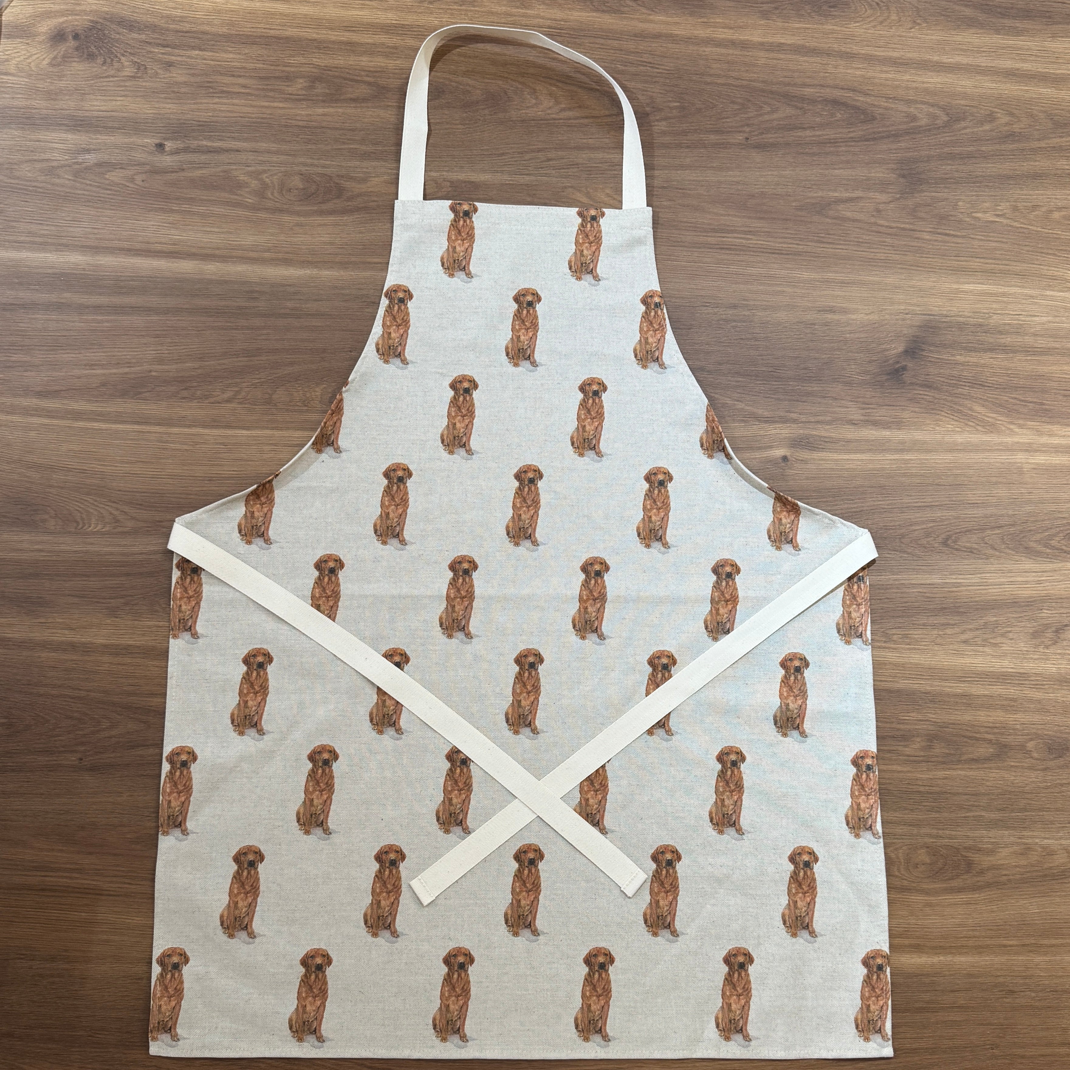 Fox Red Lab - Linen Apron
