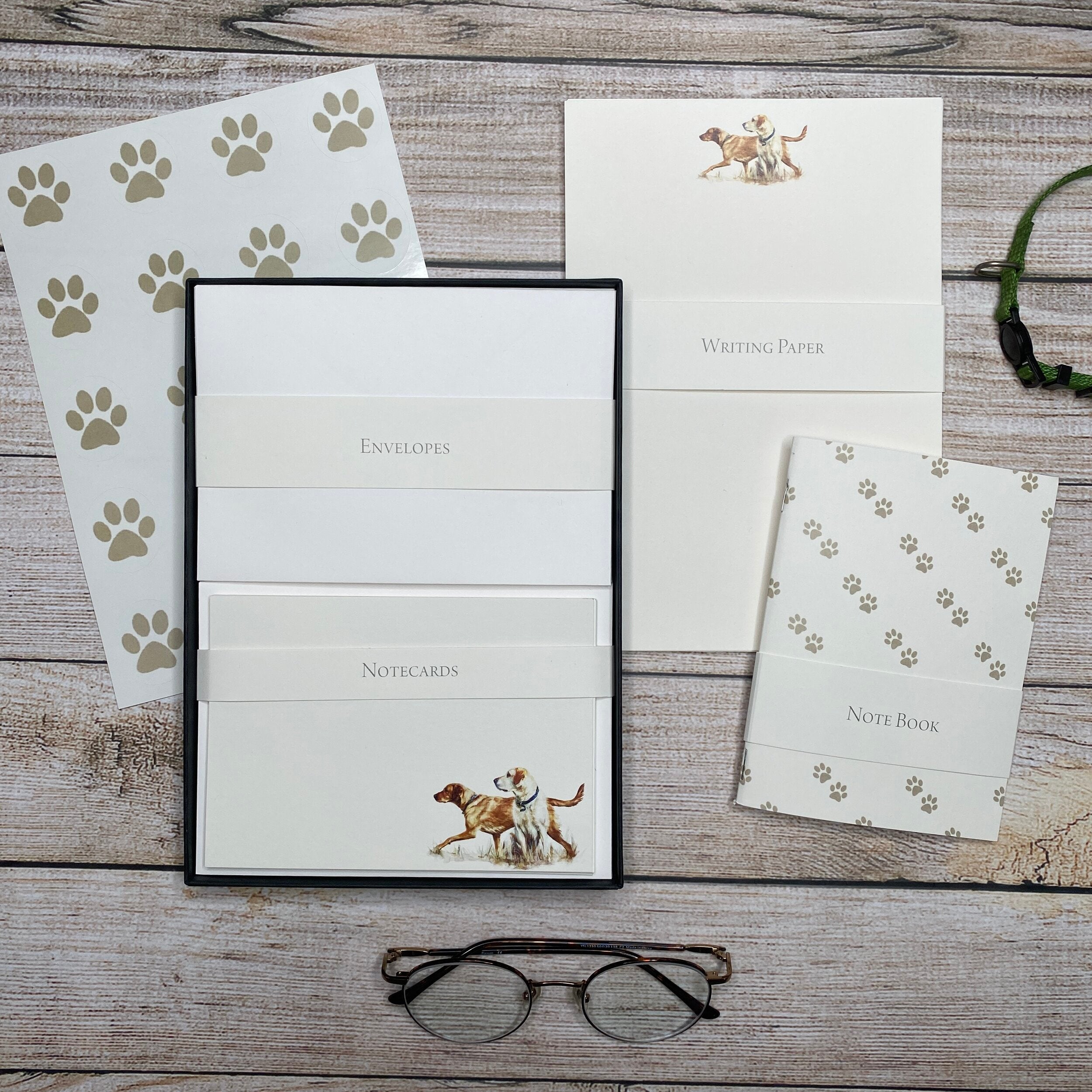 Yellow Labradors - Writing Set