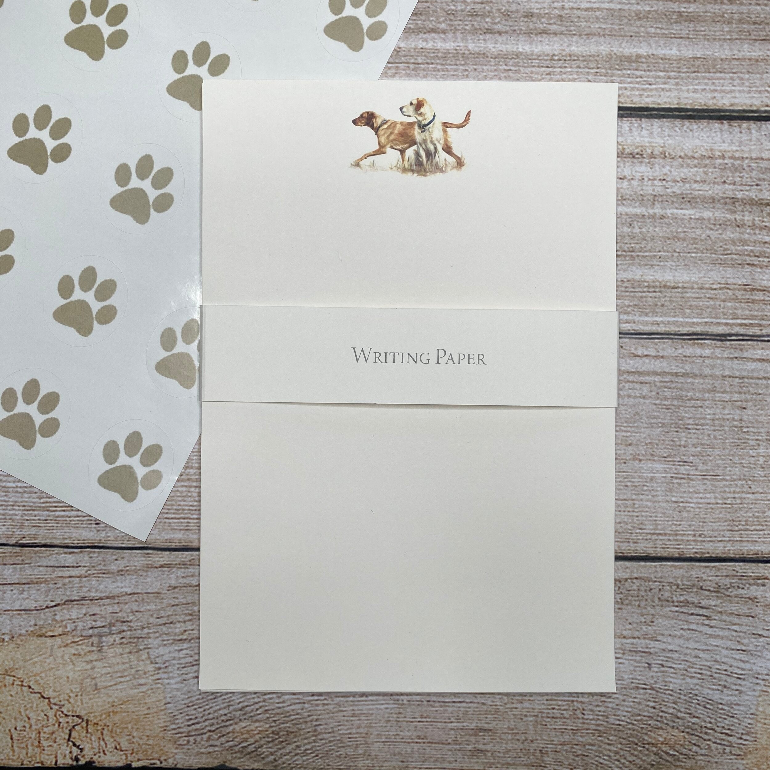 Yellow Labradors - Writing Set