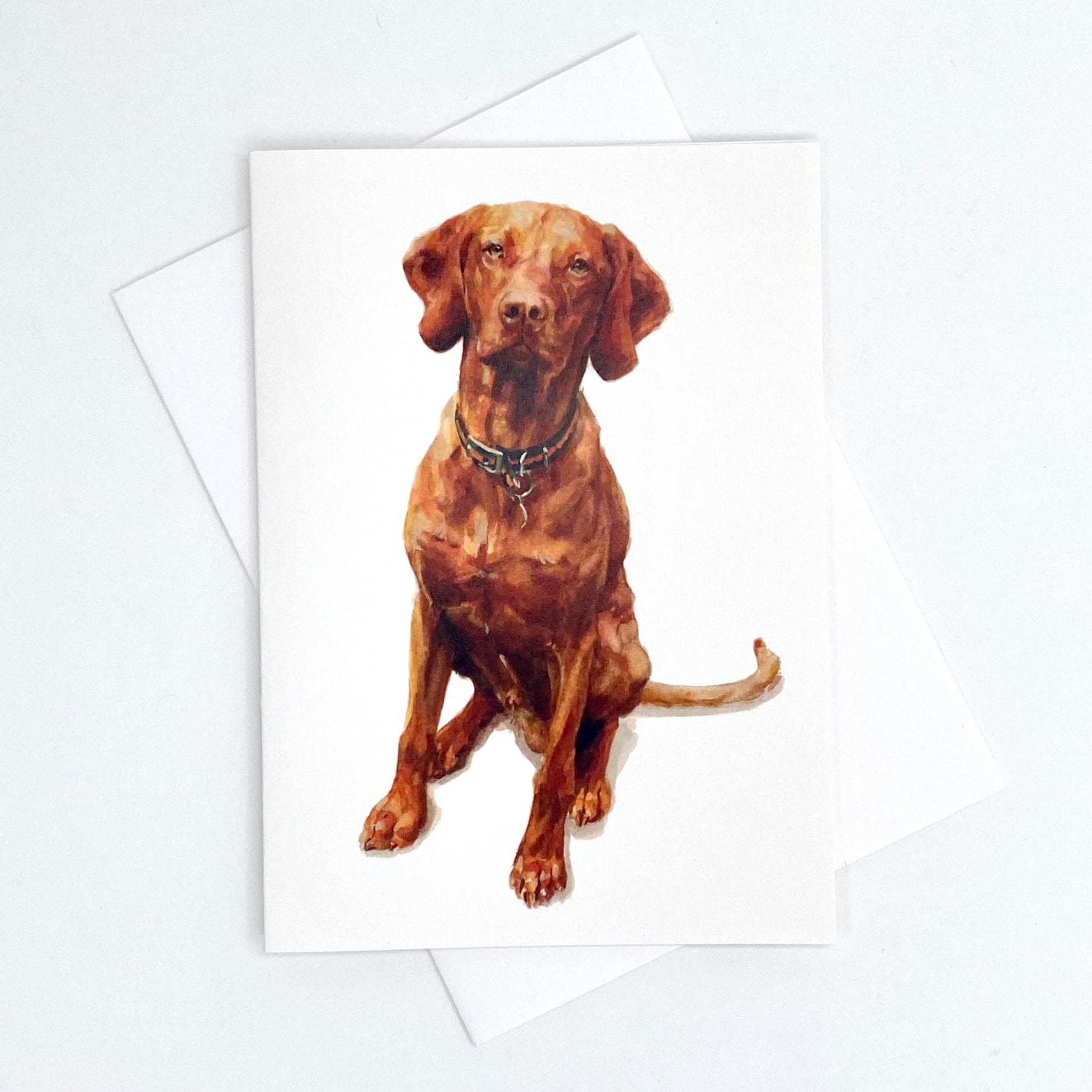 Hungarian Vizsla - A6 Greetings Card