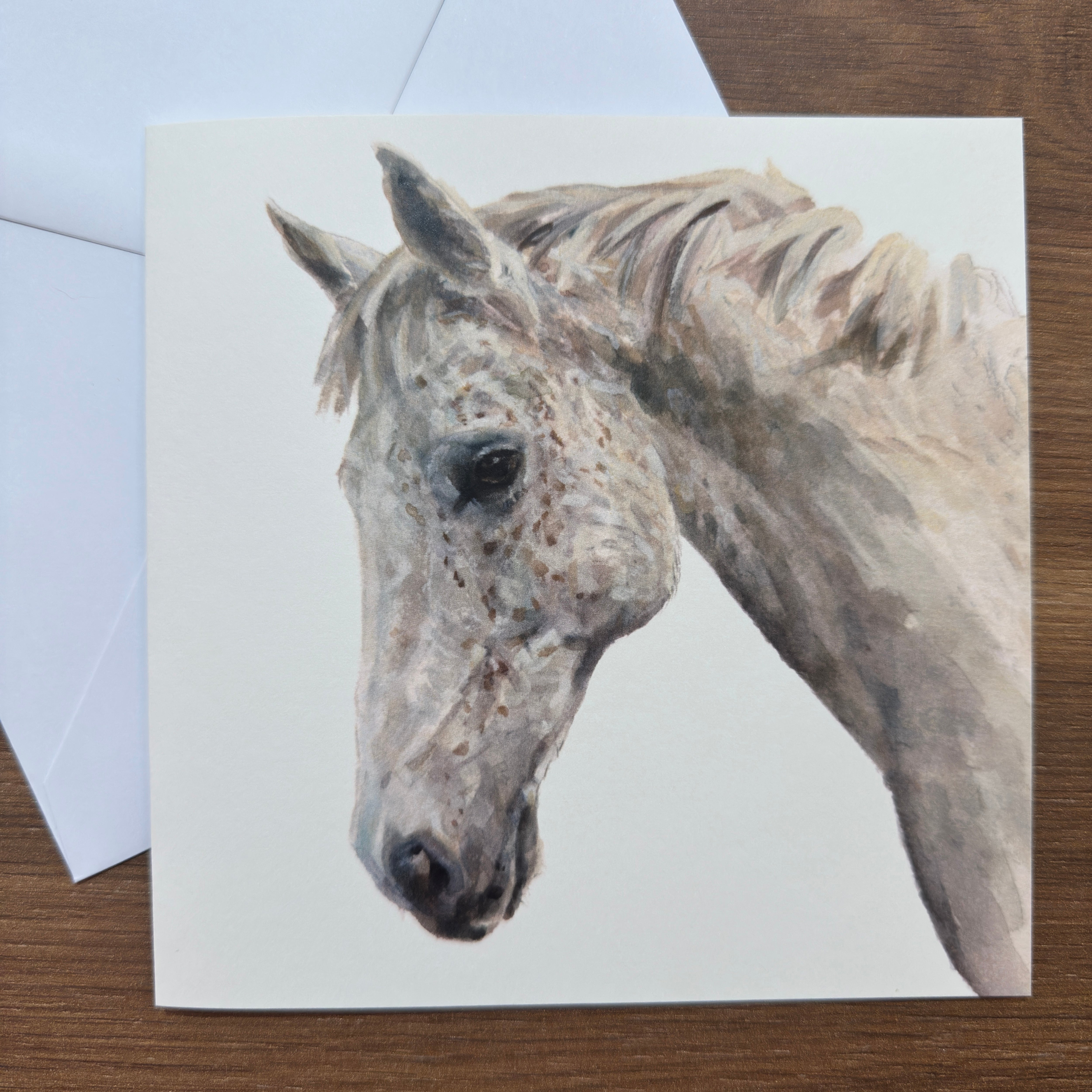 Alice the Horse - Square Card