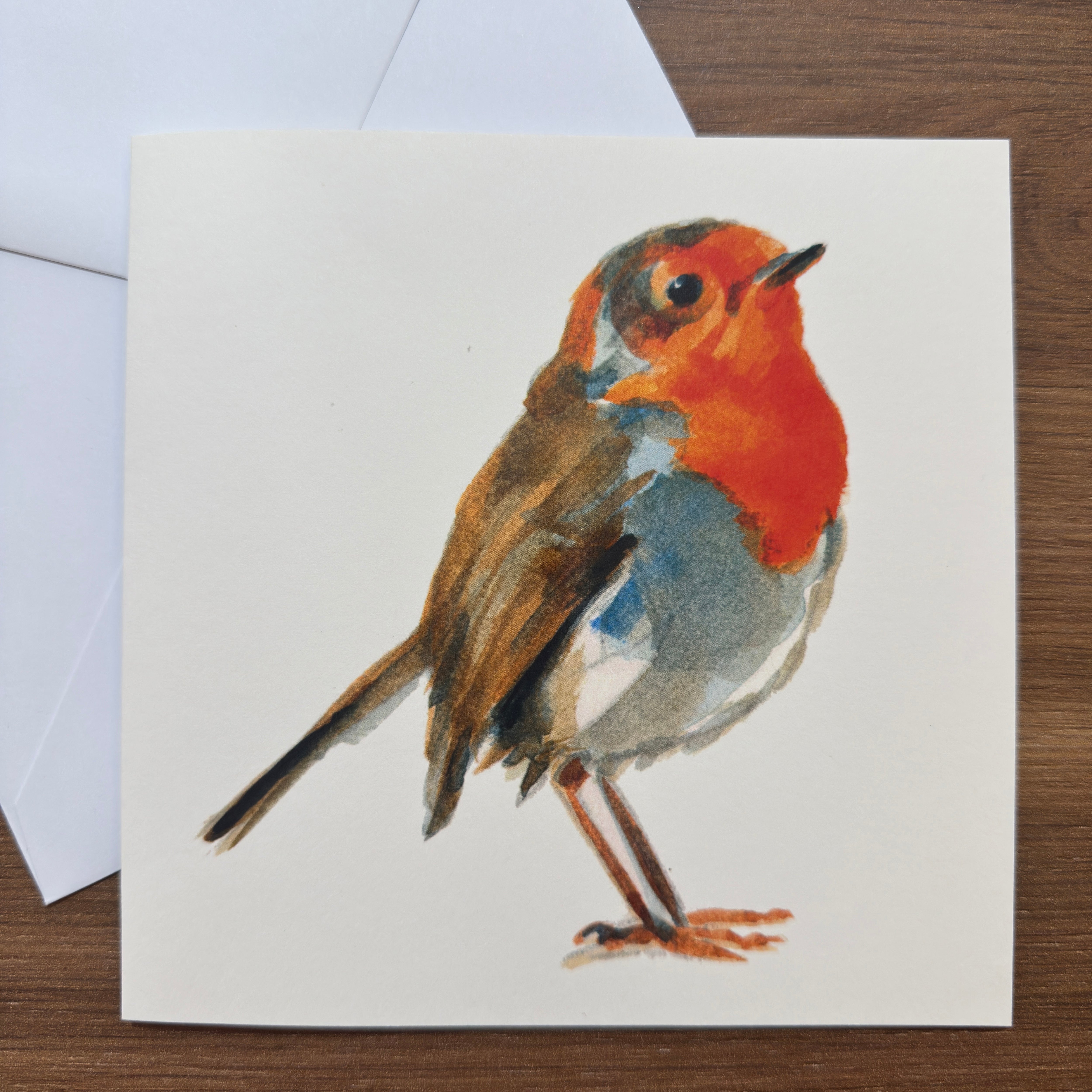 Robin - Square Card