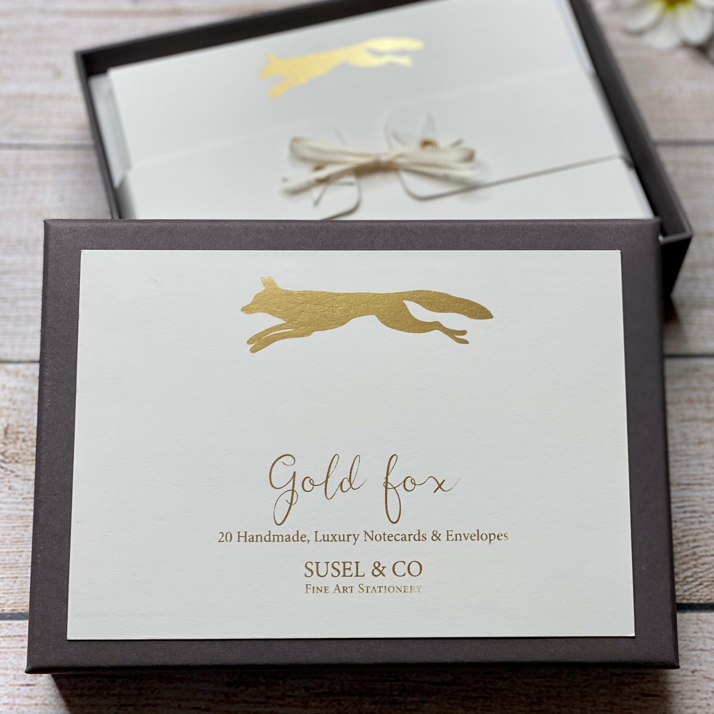 Gold Fox - Notecards