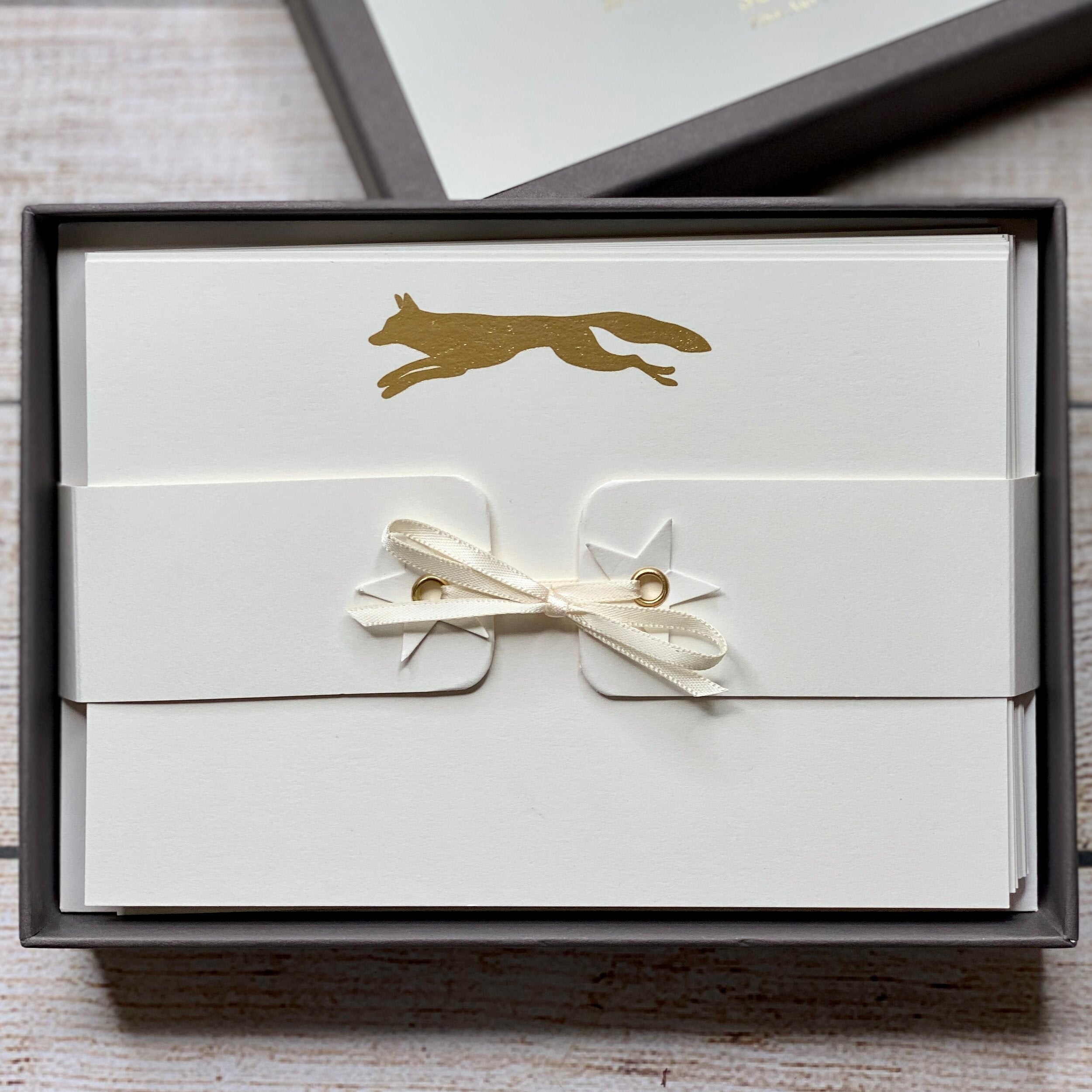 Gold Fox - Notecards
