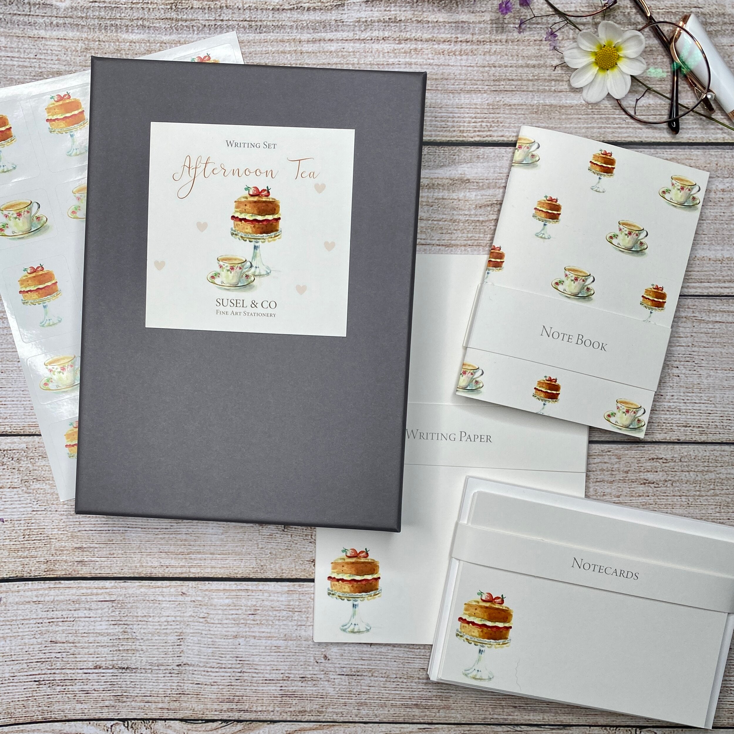 Afternoon Tea - Writing Set