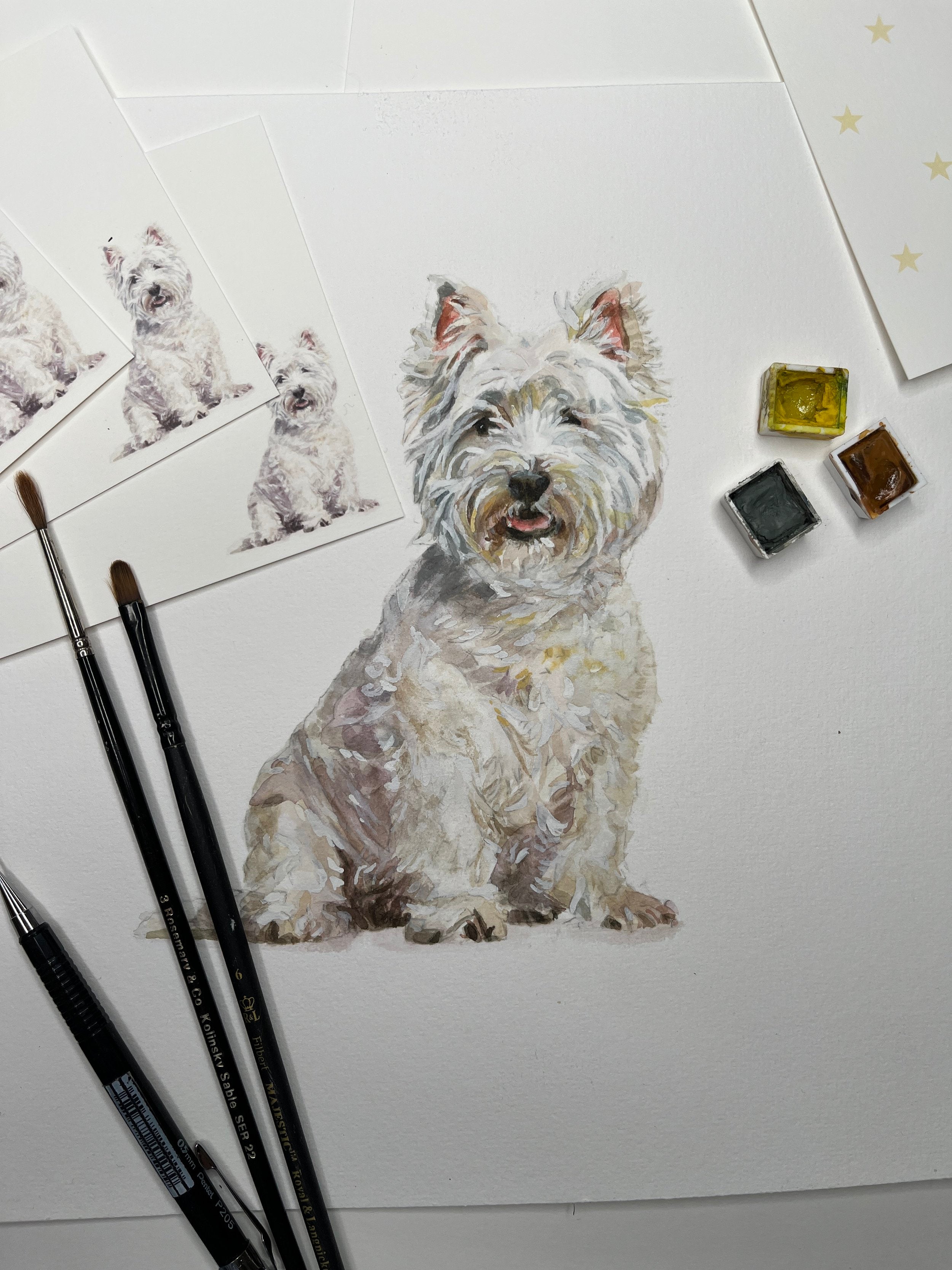 West Highland Terrier - Notecards