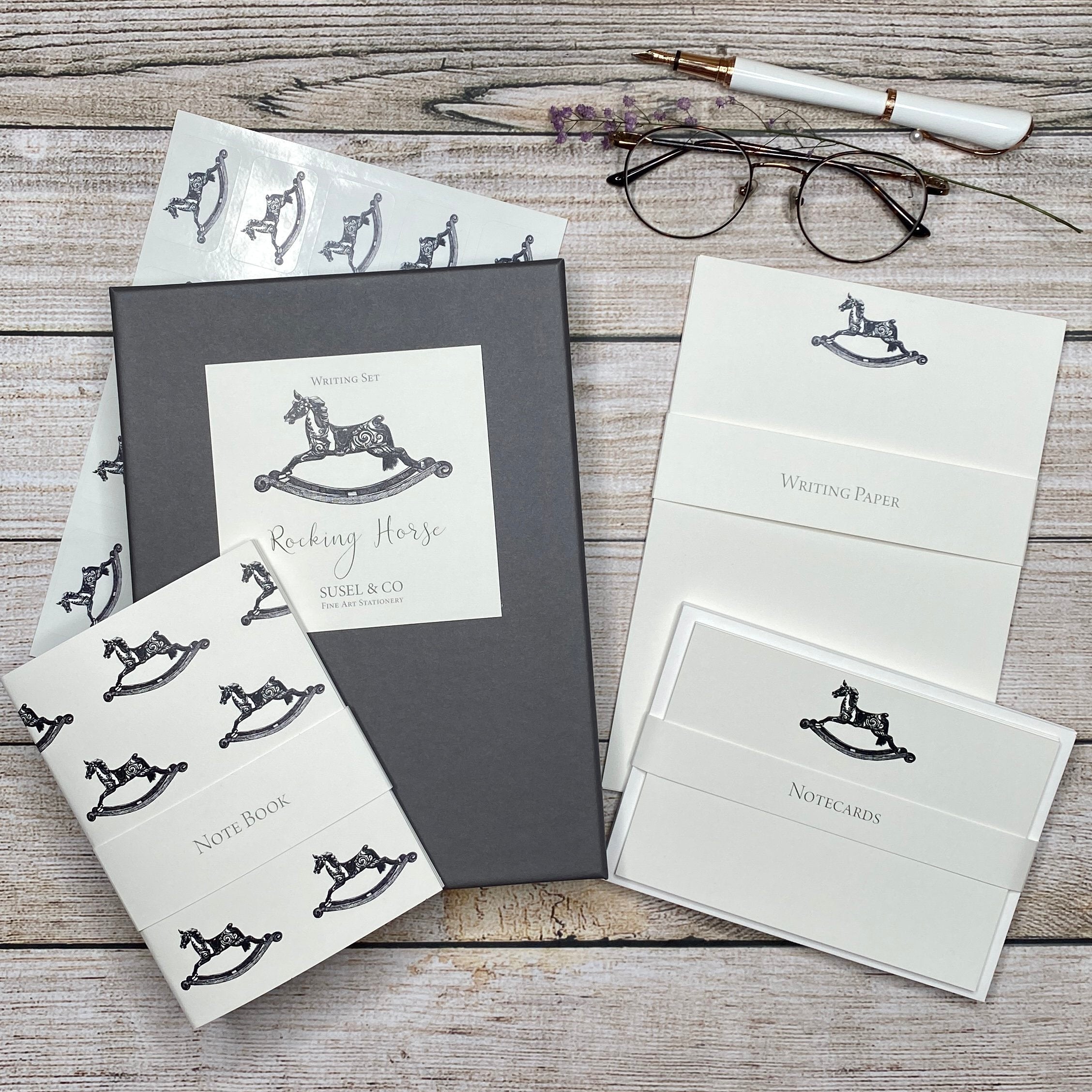 Rocking Horse - Writing Set