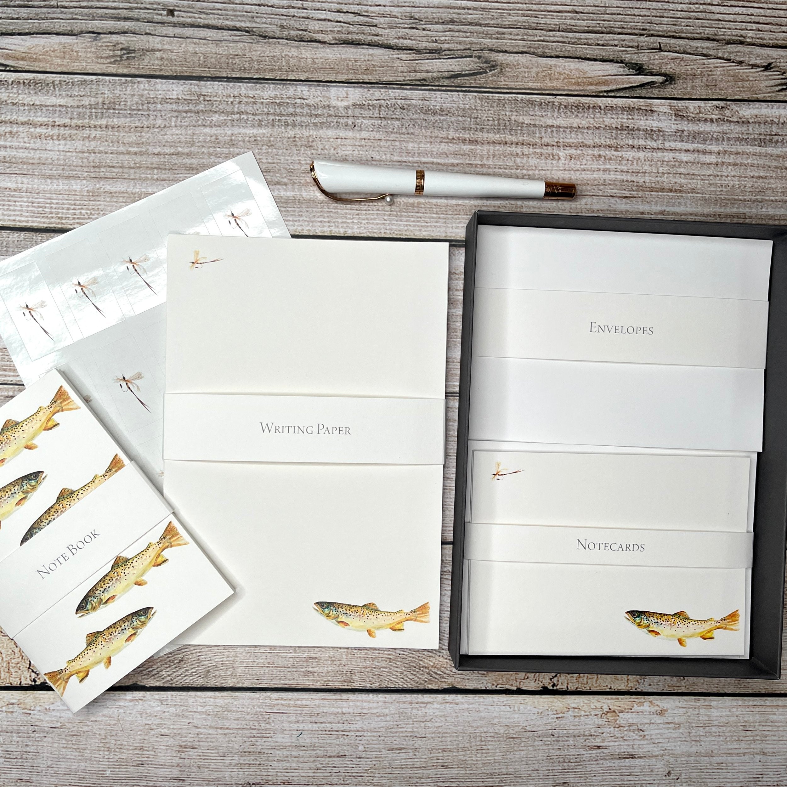 Brown Trout - Writing Set