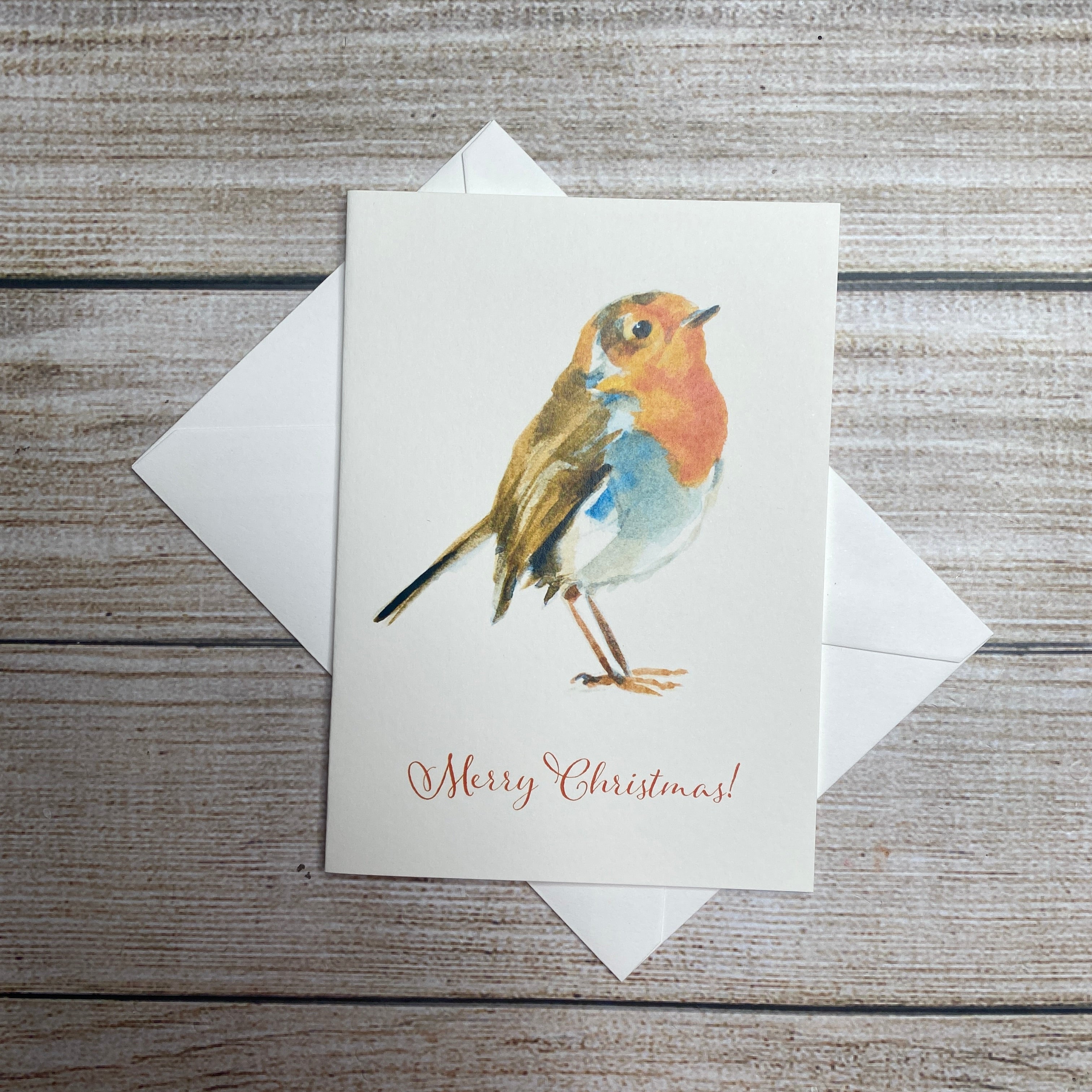 Christmas Robin - Christmas Card