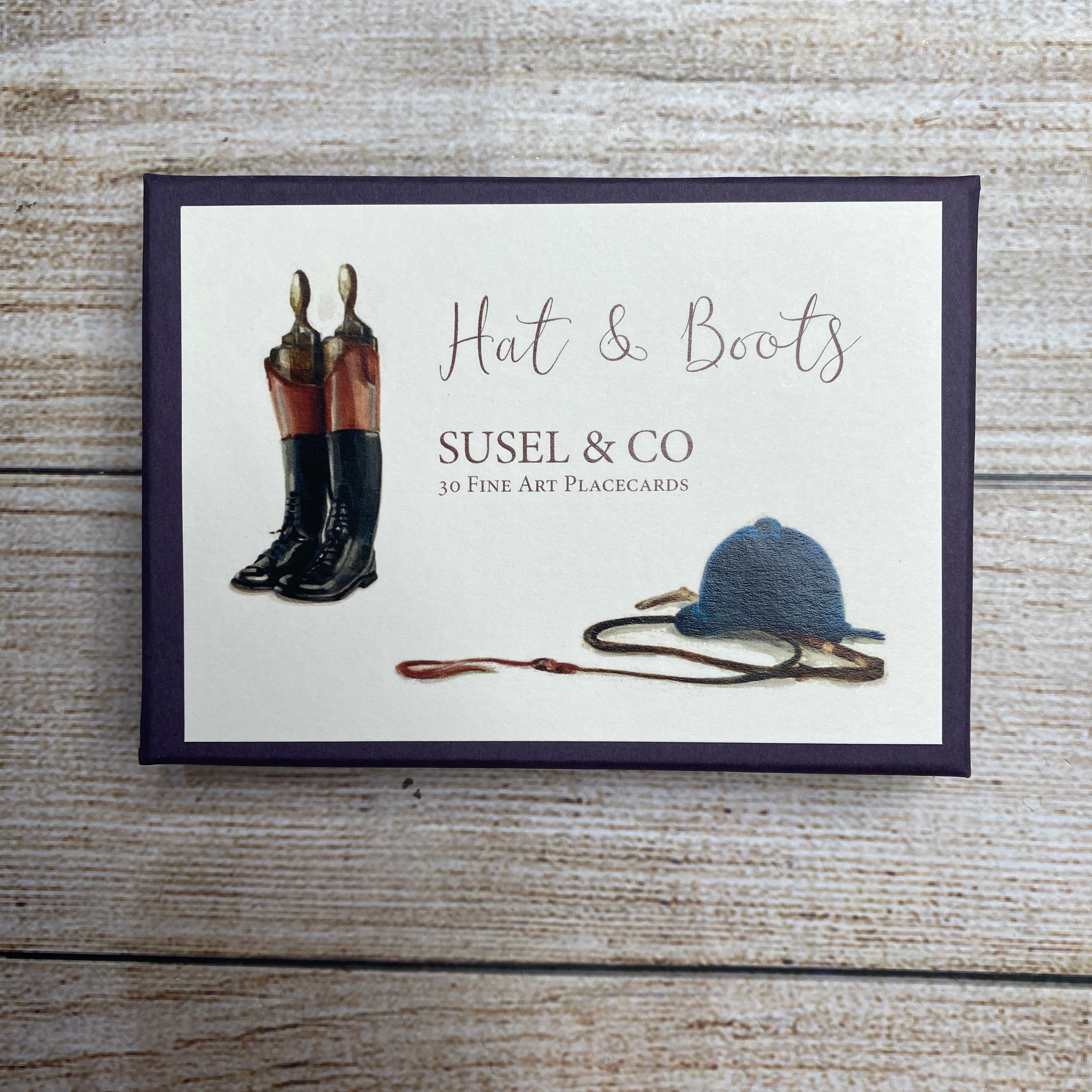 Hat & Boots - Place Cards
