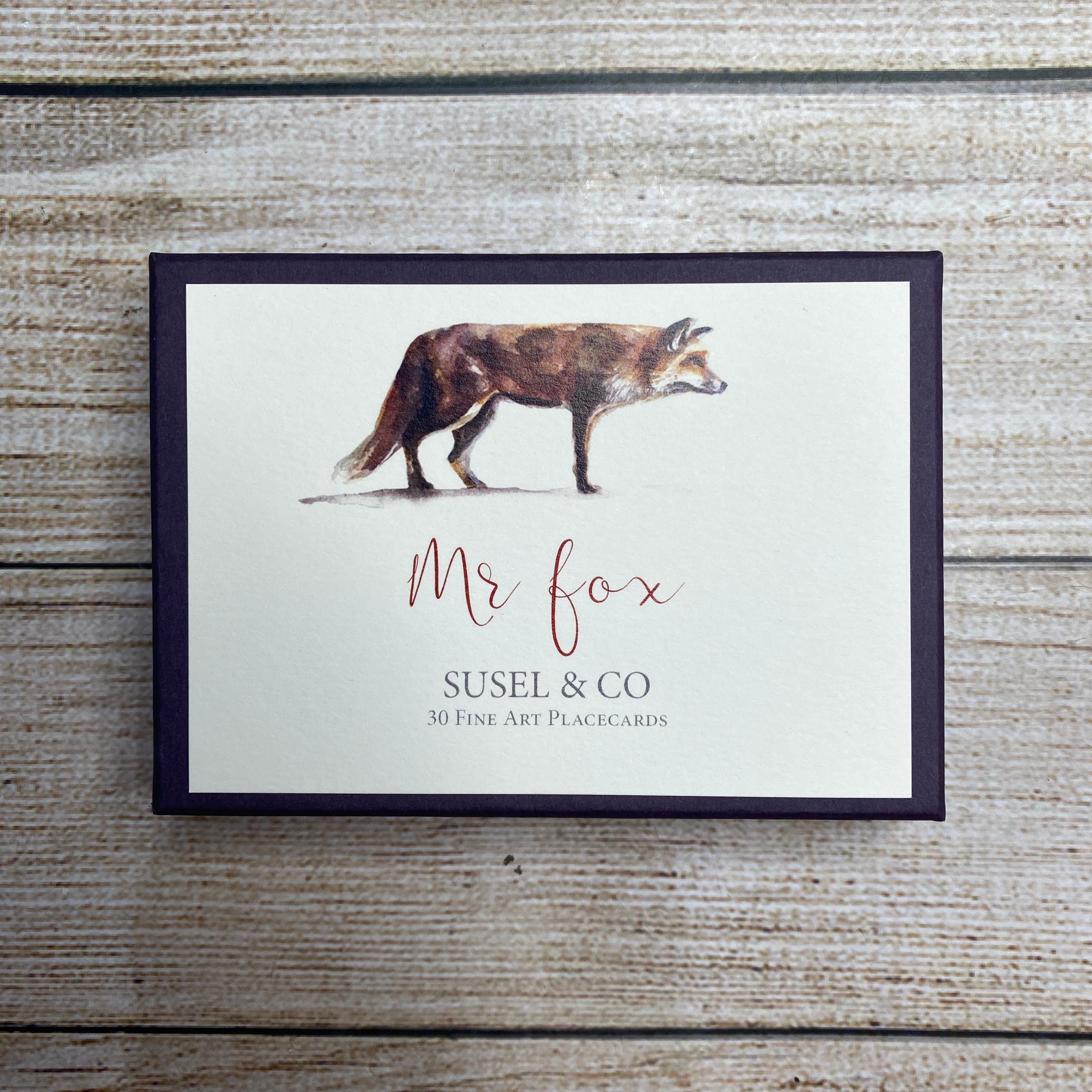 Mr Fox - Place Cards
