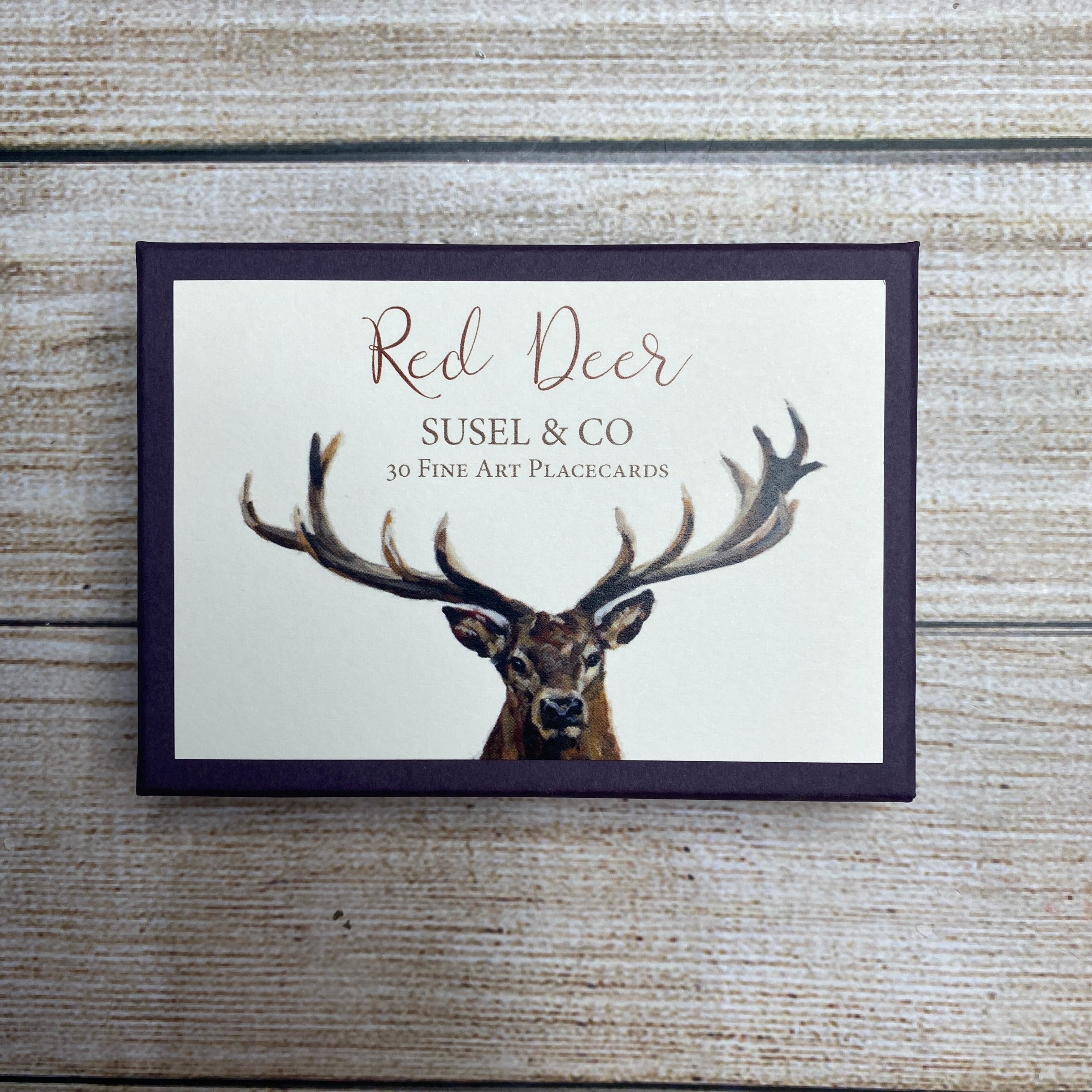 Red Deer - Place Cards