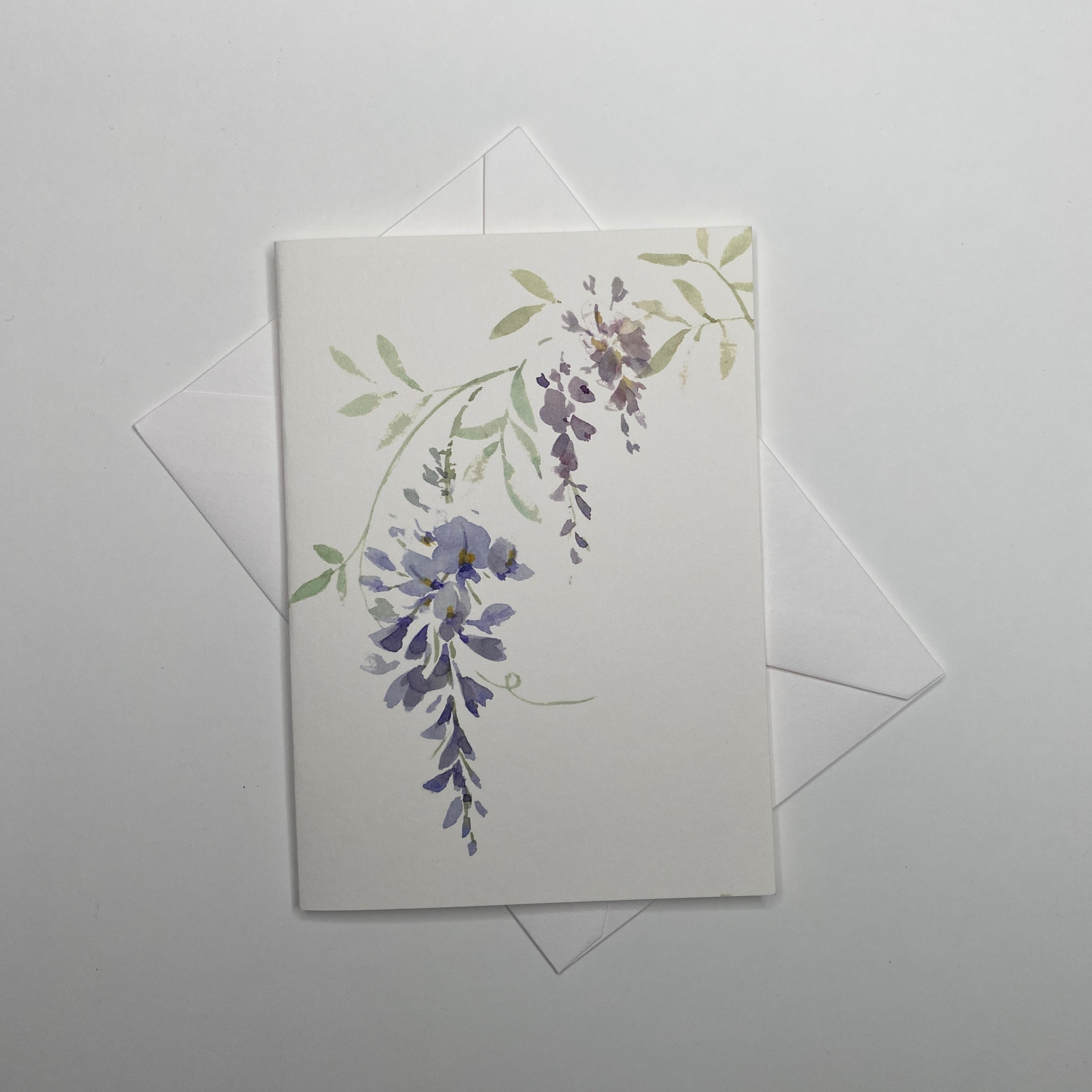Wisteria - A6 Greetings Card