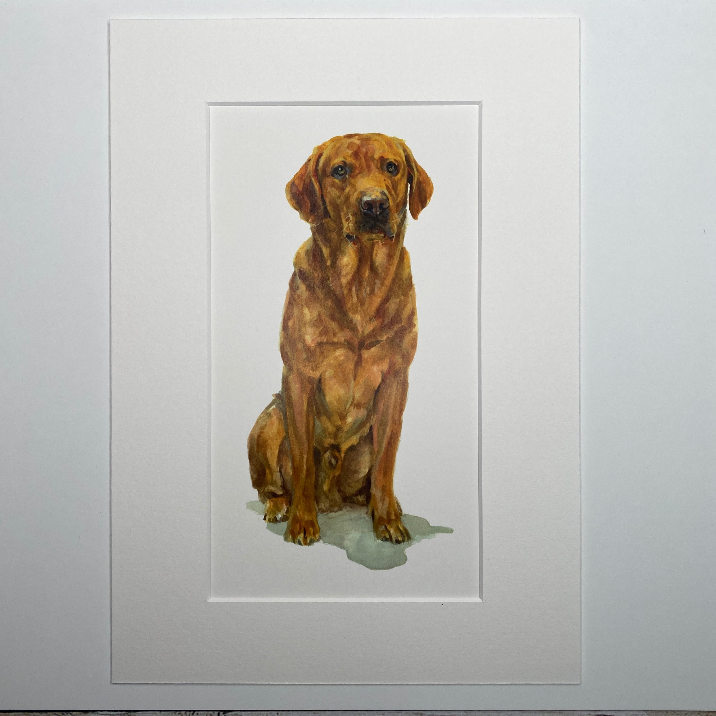 Fox Red Lab - Long Mini Print