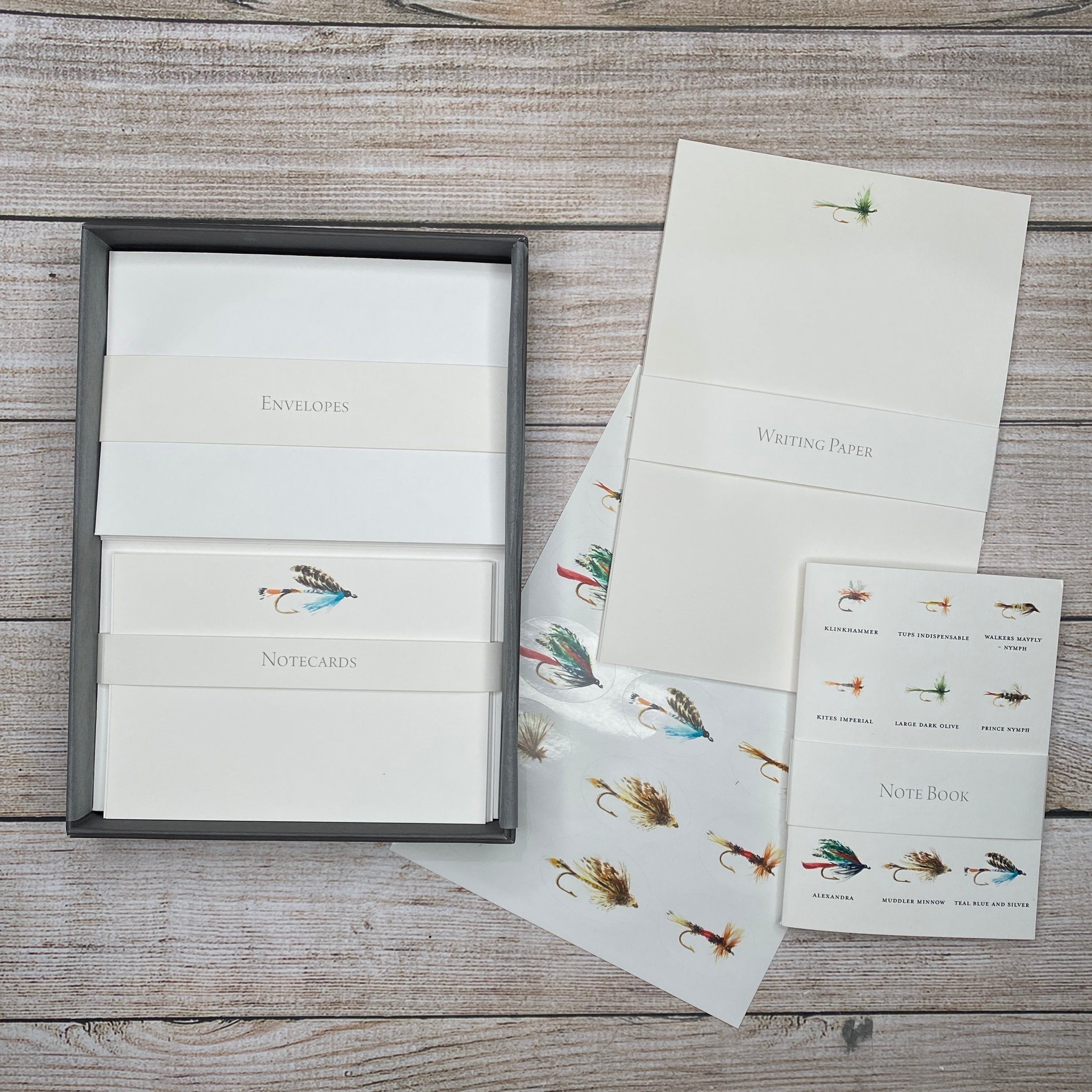 Fishing Flies - Writing Set