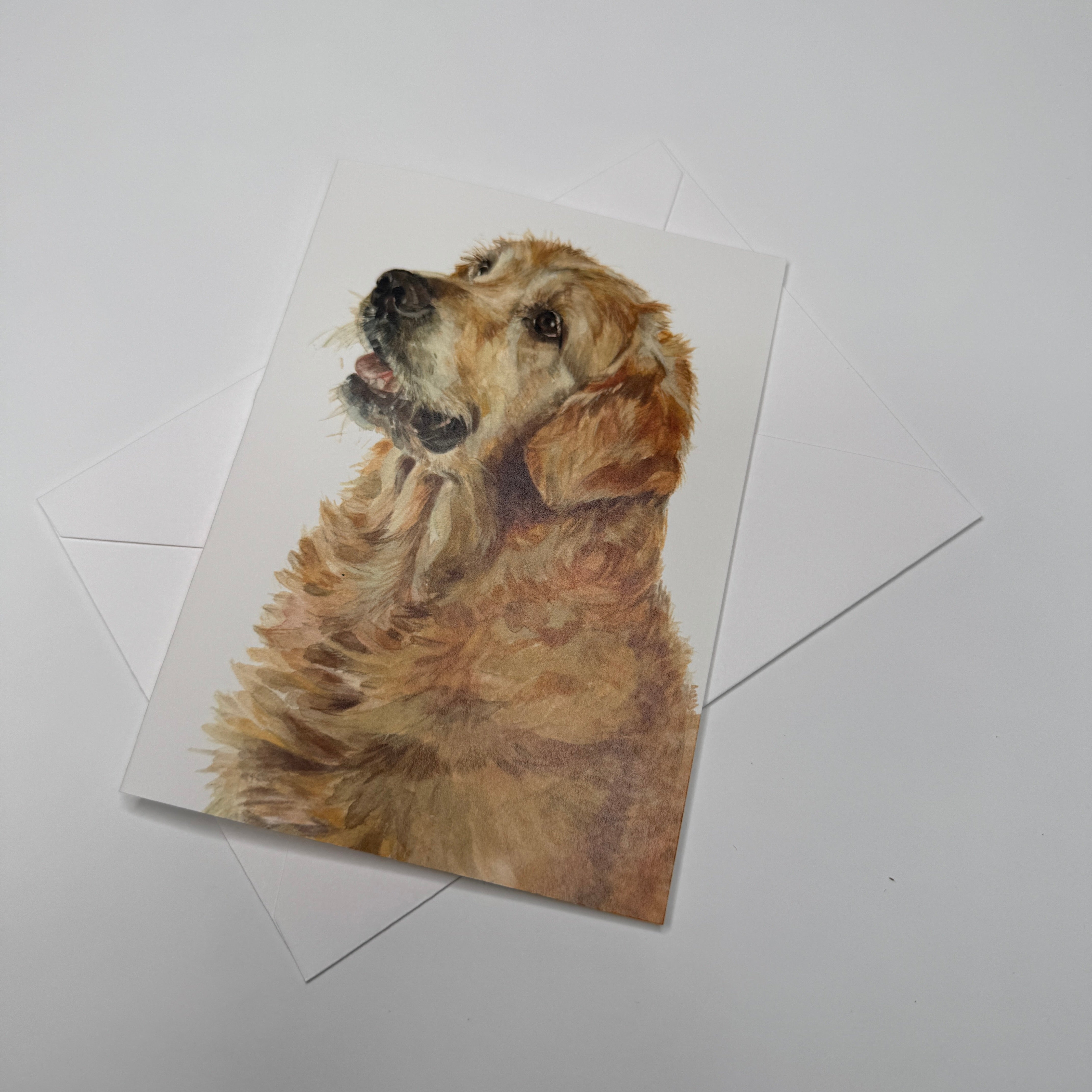 Golden Retriever - A6 Greetings Card