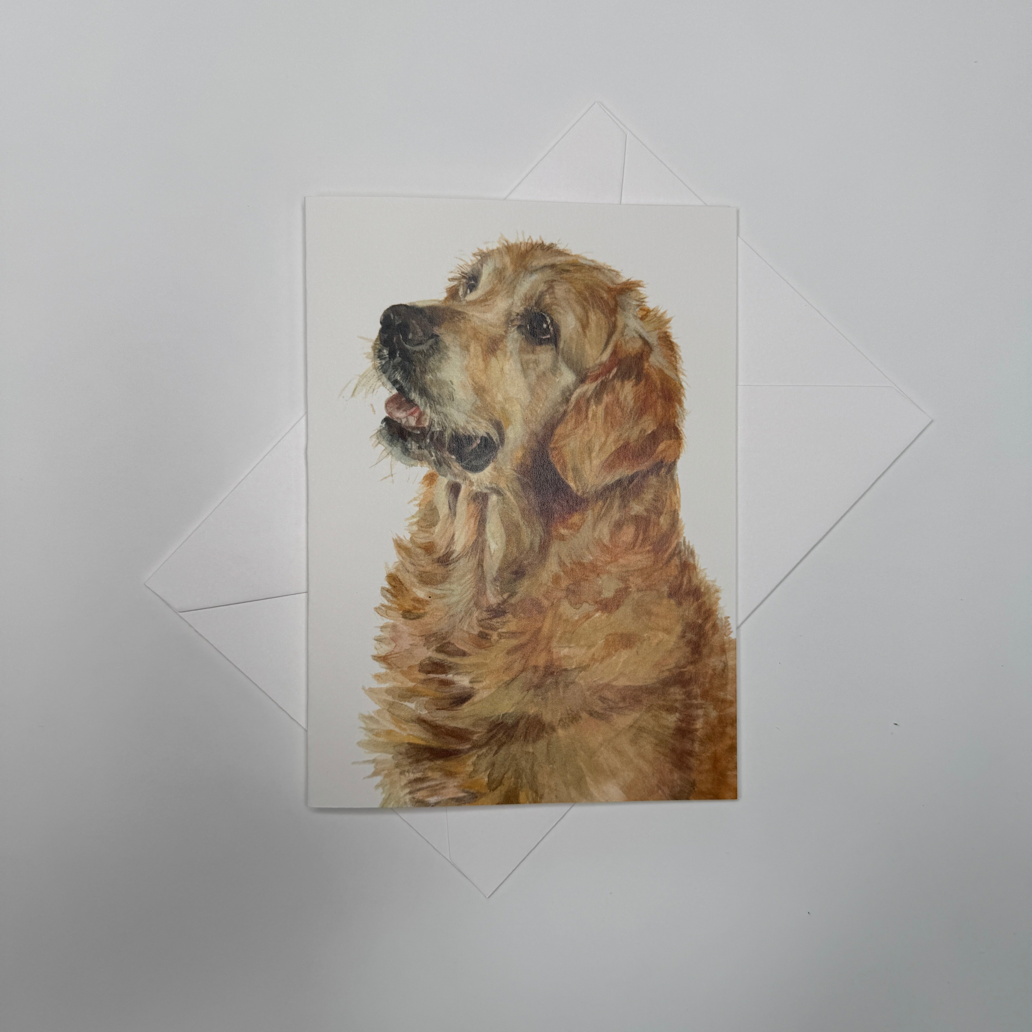 Golden Retriever - A6 Greetings Card