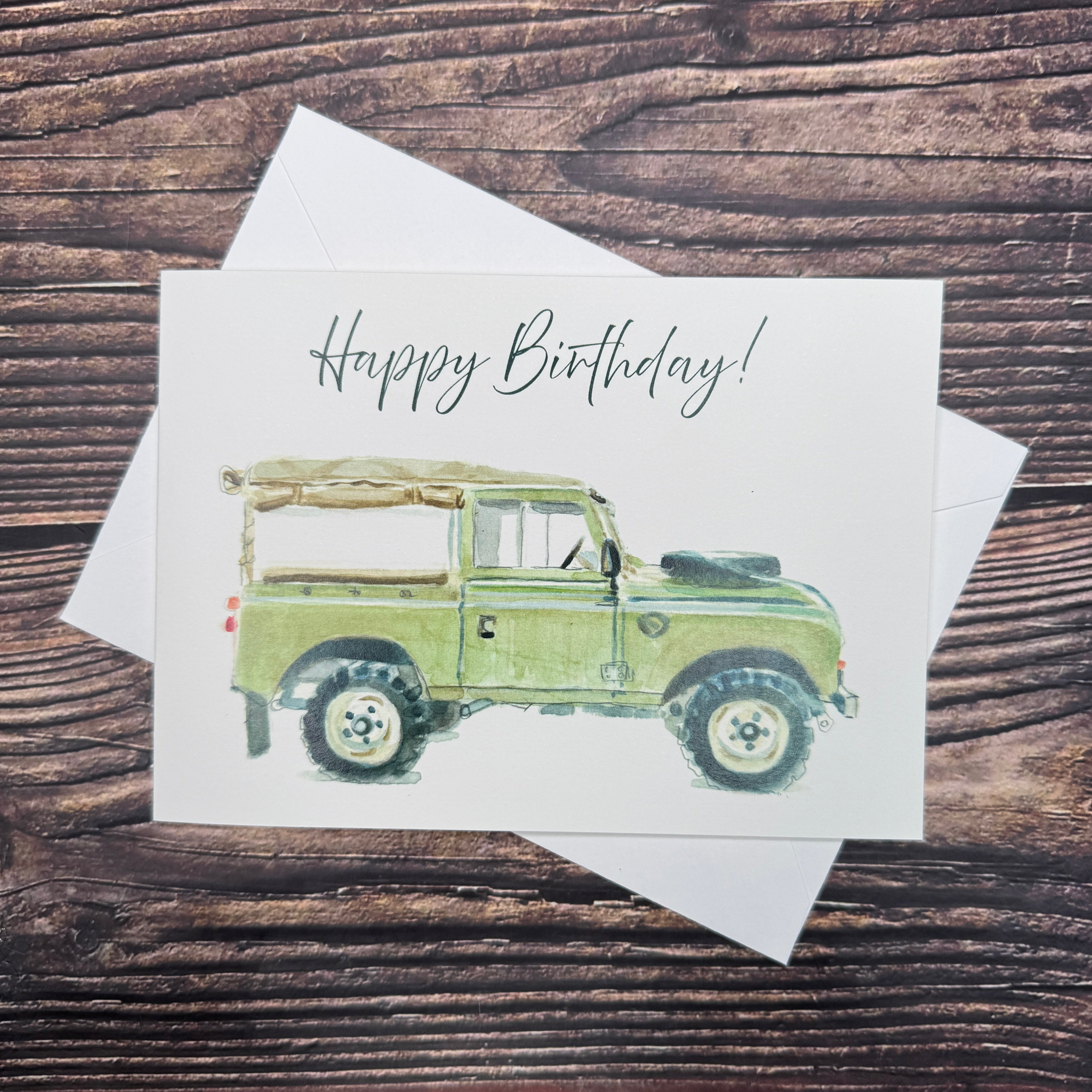 Defender - Birthday Card