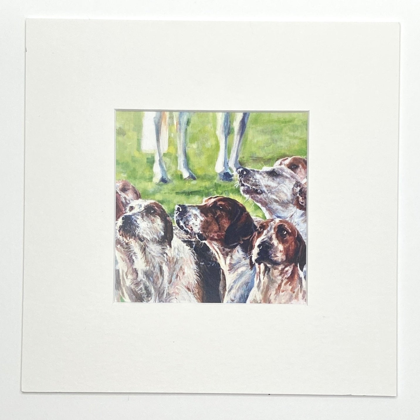 Howl - Square Mini Print