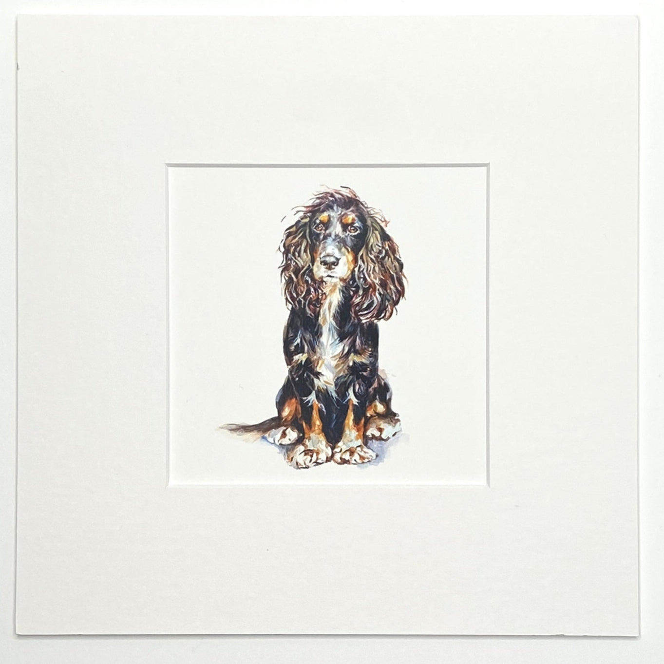 Spaniel - Square Mini Print