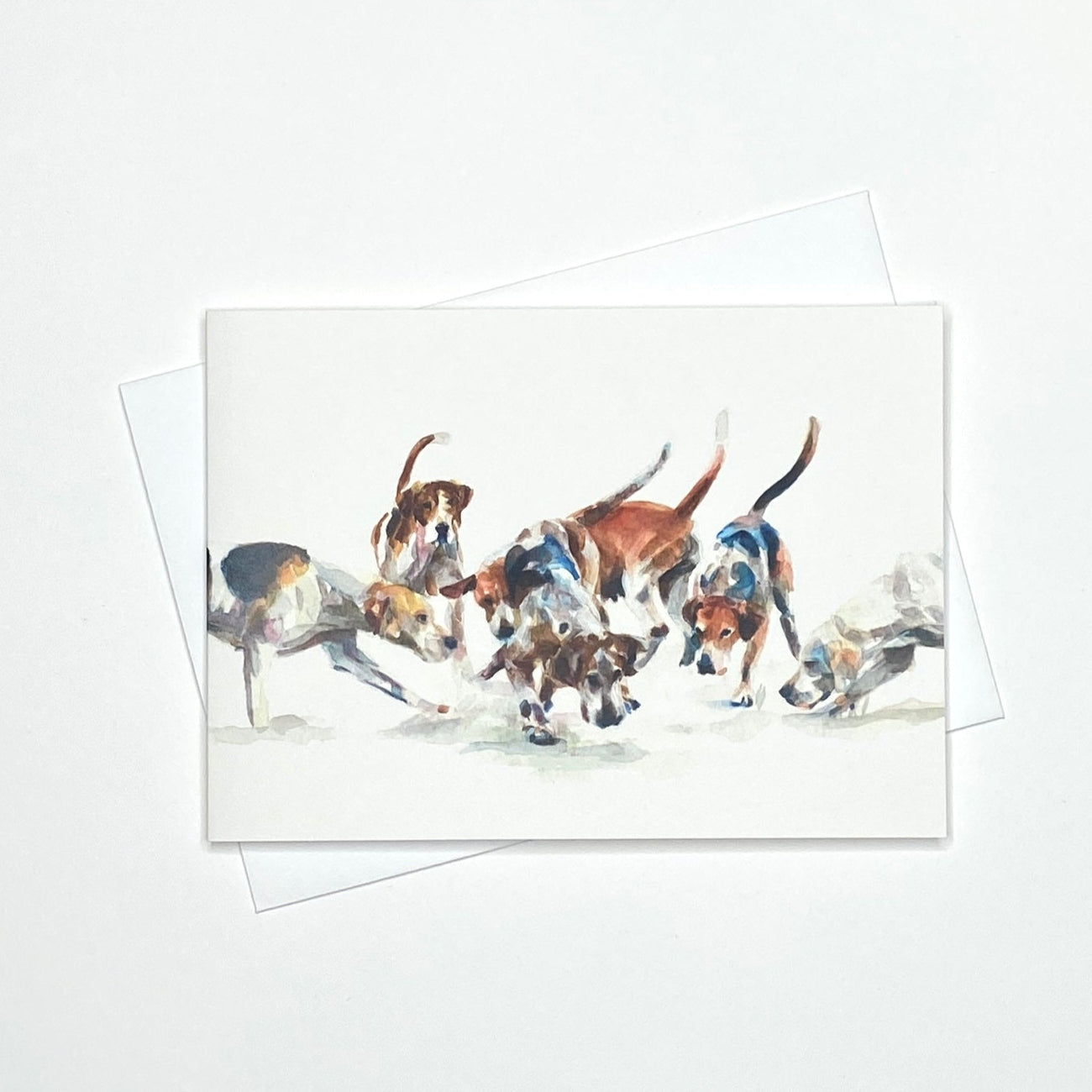 The Pack - A6 Greetings Card