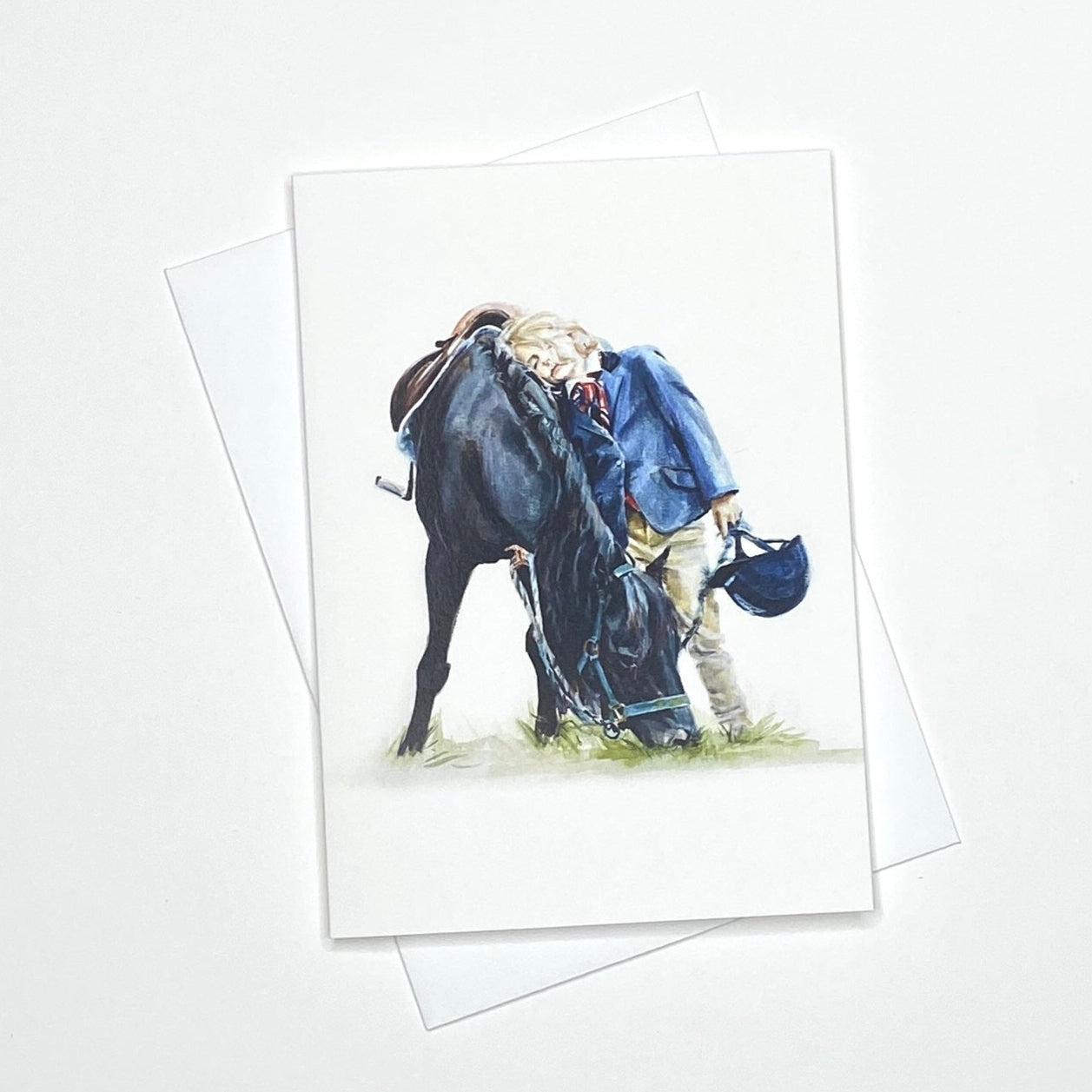 Two Hearts - A6 Greetings Card