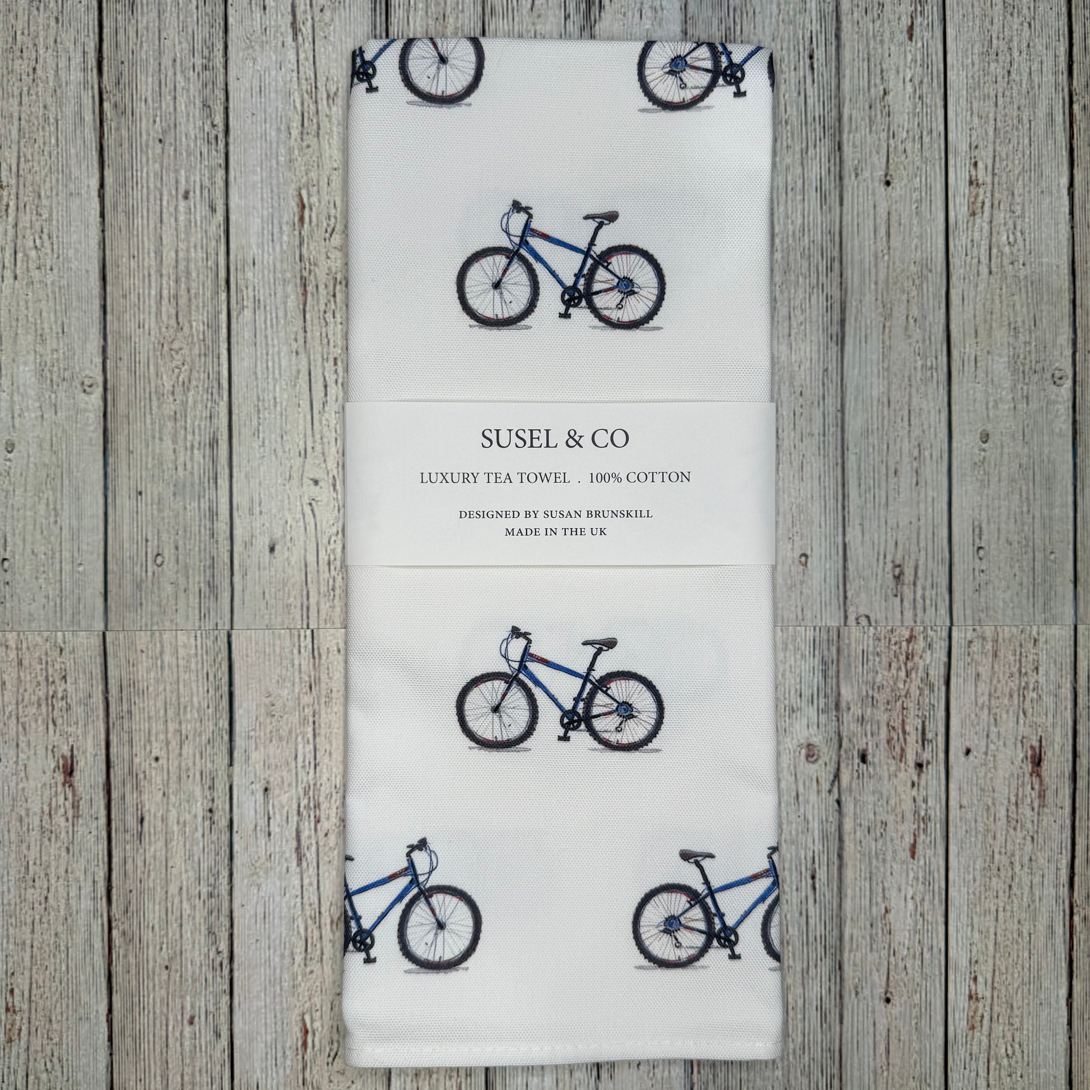 Mountain Bike - Luxury Tea Towel