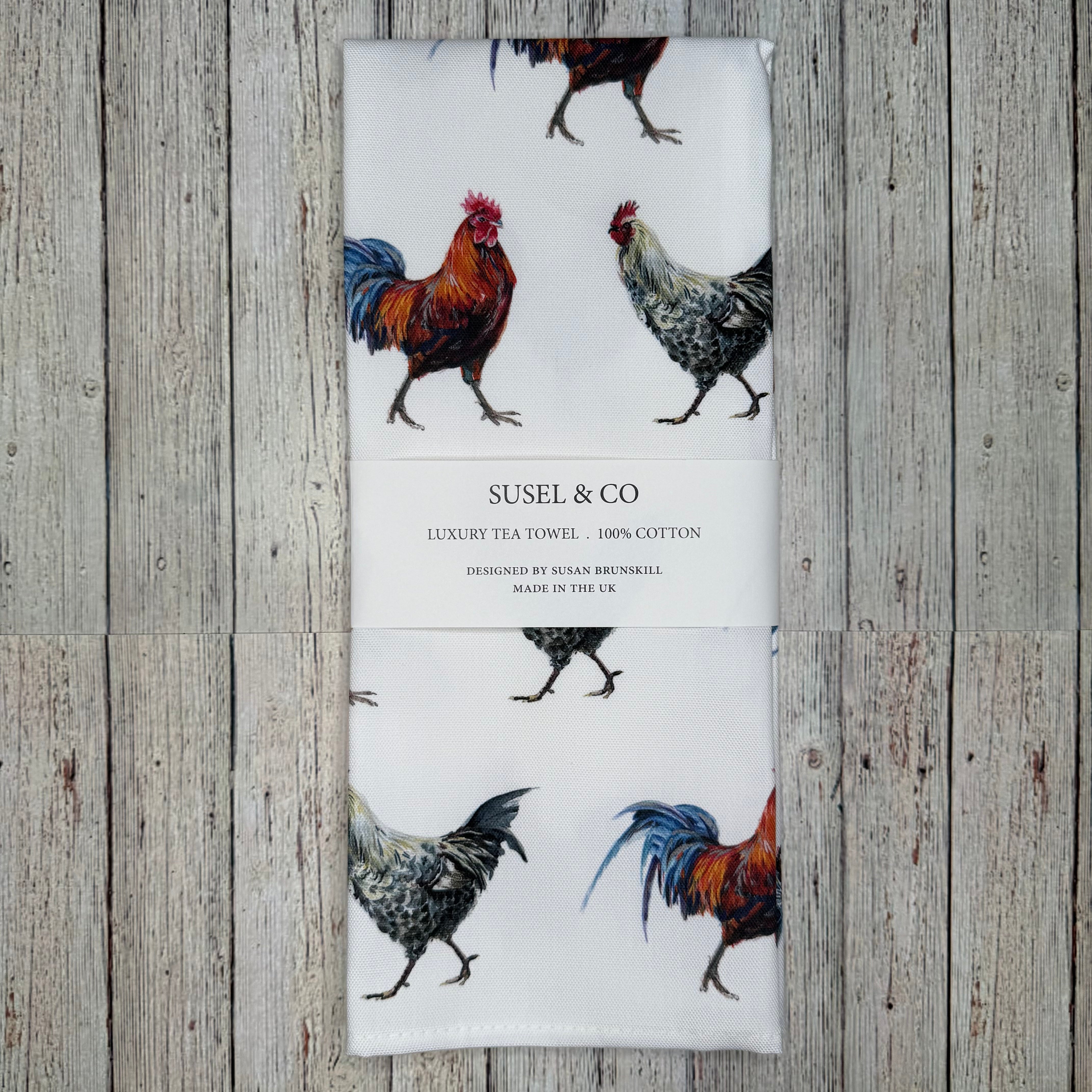 Hen House - Luxury Tea Towel