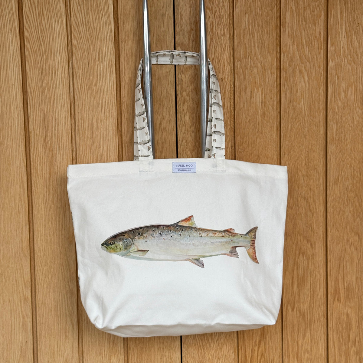 Atlantic Salmon - Cotton Tote Bag