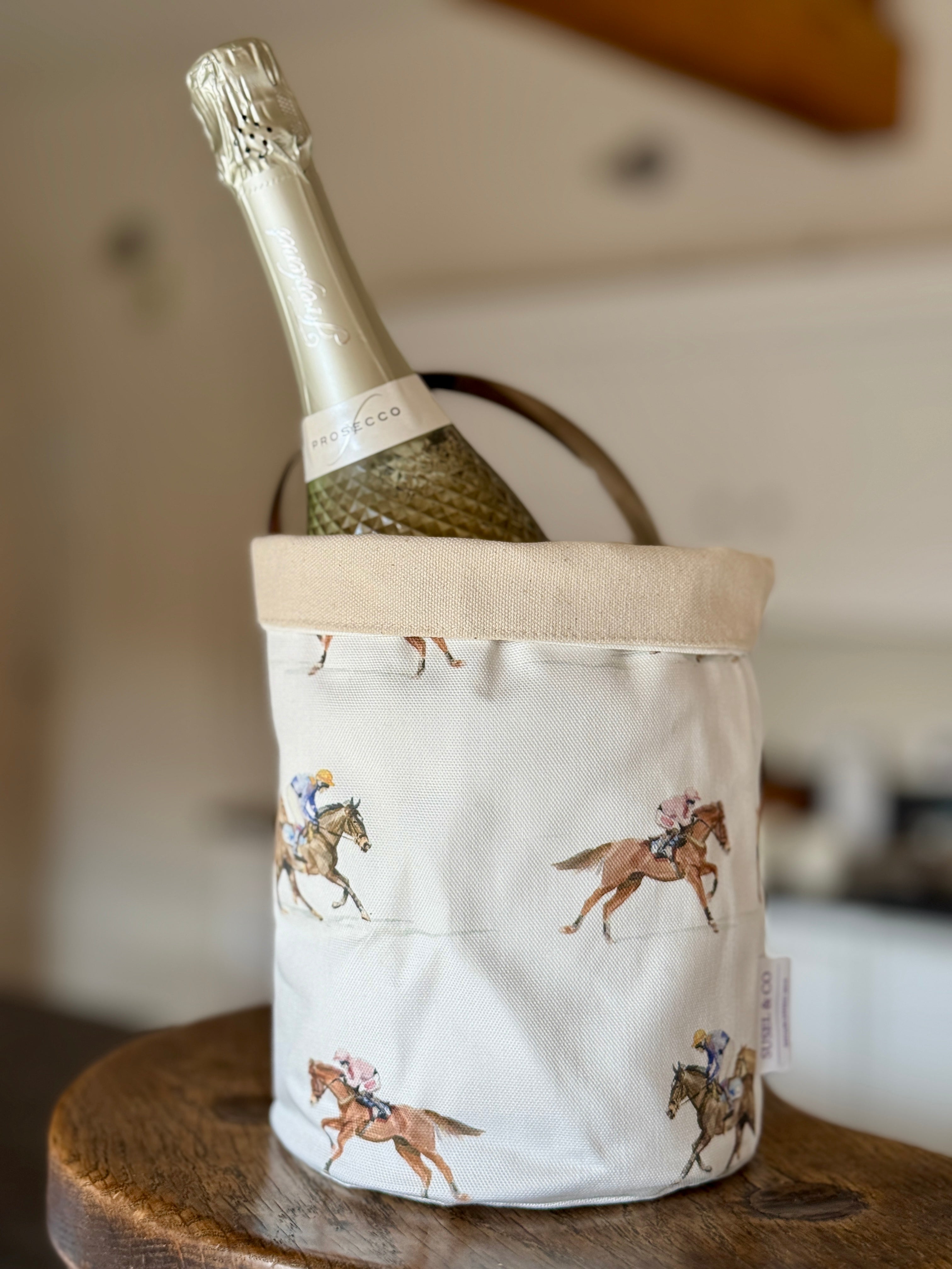 Race Day illustrated desk organiser by Susan Brunskill