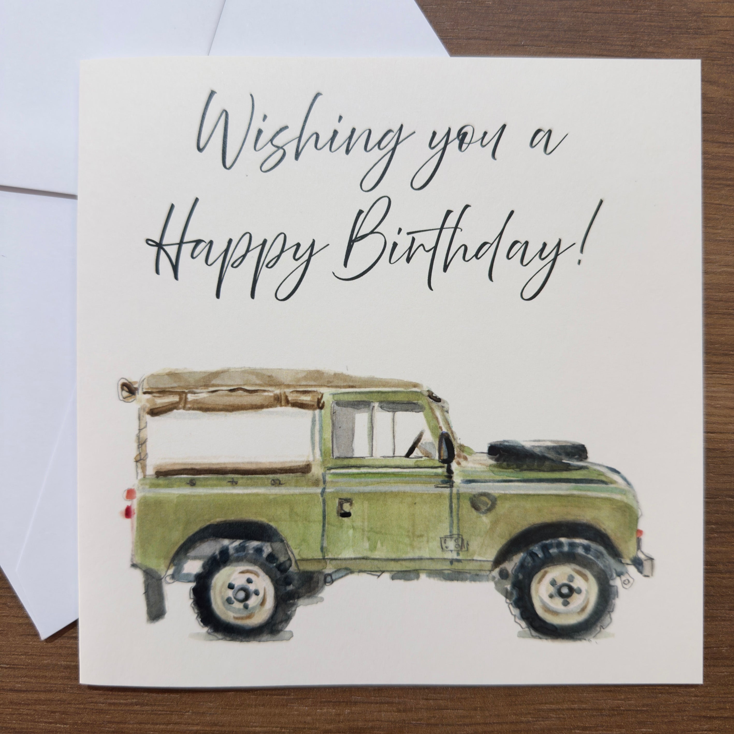 Defender - Square Card (Birthday)
