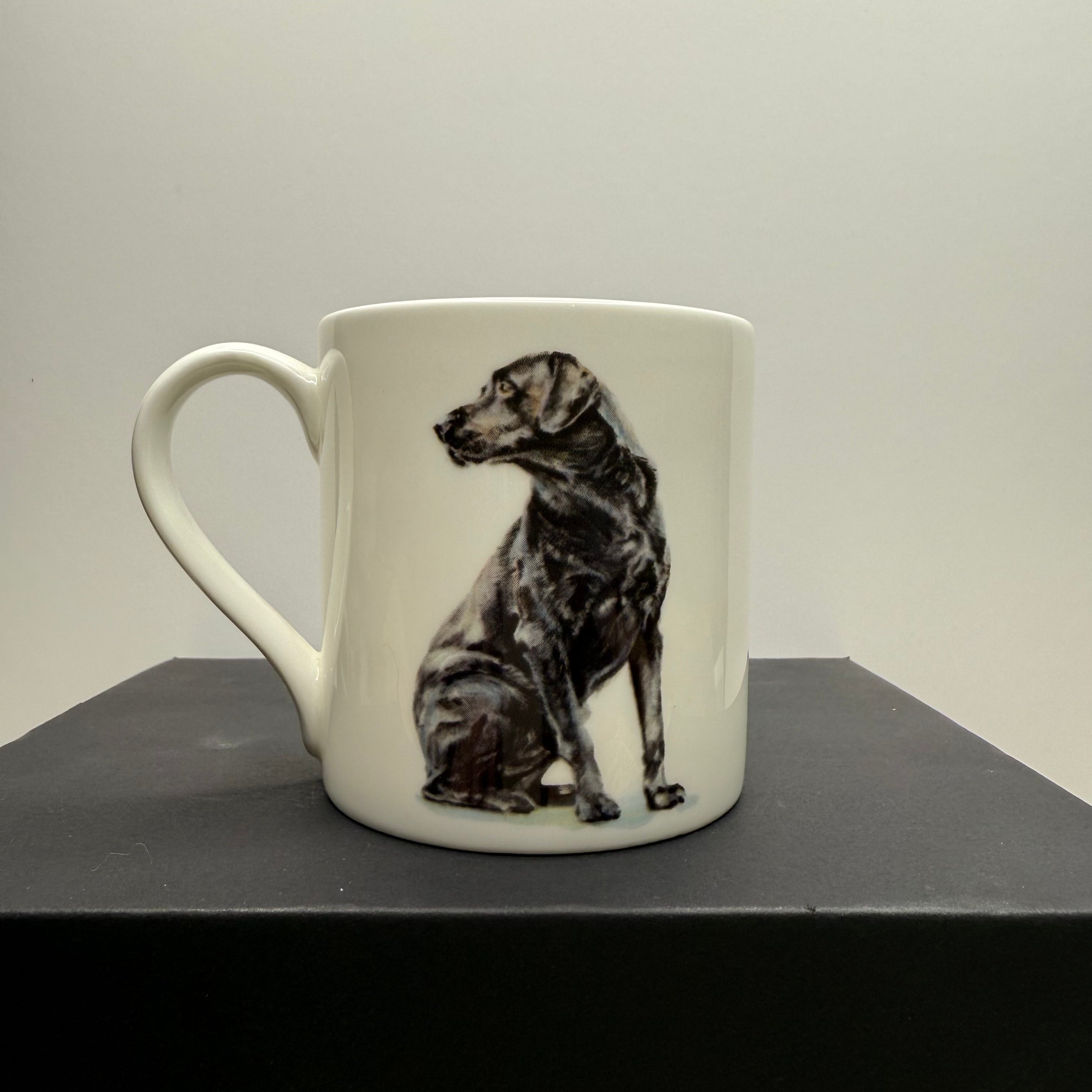Black Lab - Fine Bone China Mug